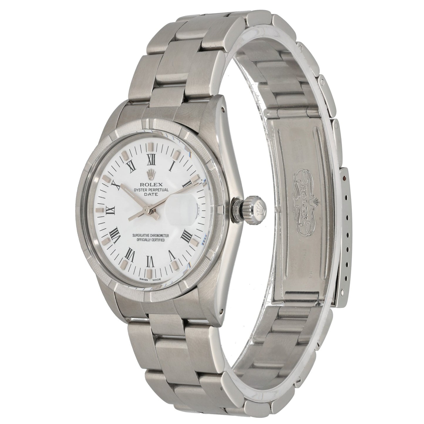 Rolex Oyster Perpetual 15010 34mm Stainless Steel Watch