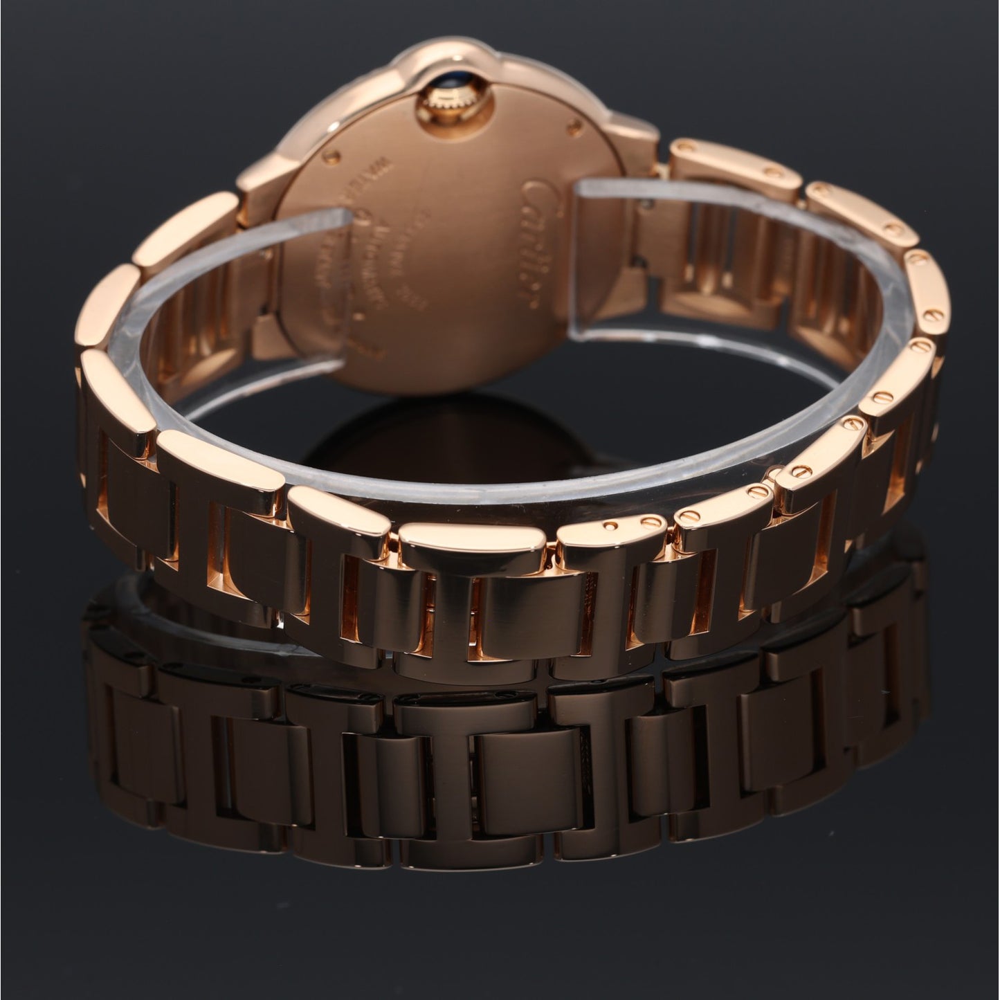 Cartier Ballon Bleu De Cartier WE902064 33mm Rose Gold Watch