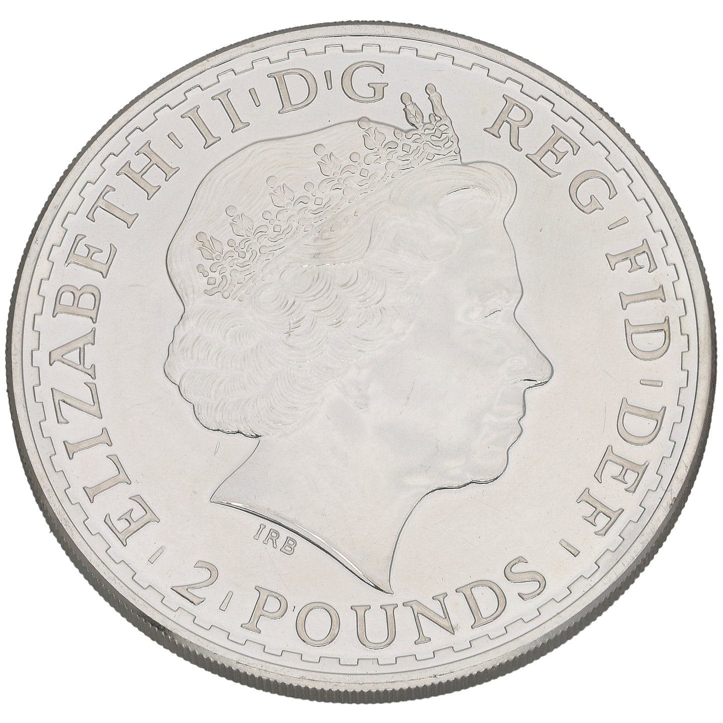 Fine Silver Queen Elizabeth II 1 OZ Britannia Coin 2013