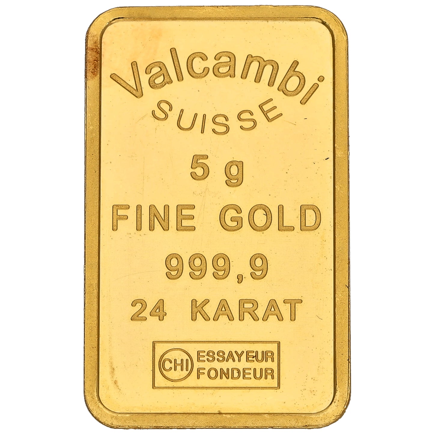 24ct 5g Gold Bar
