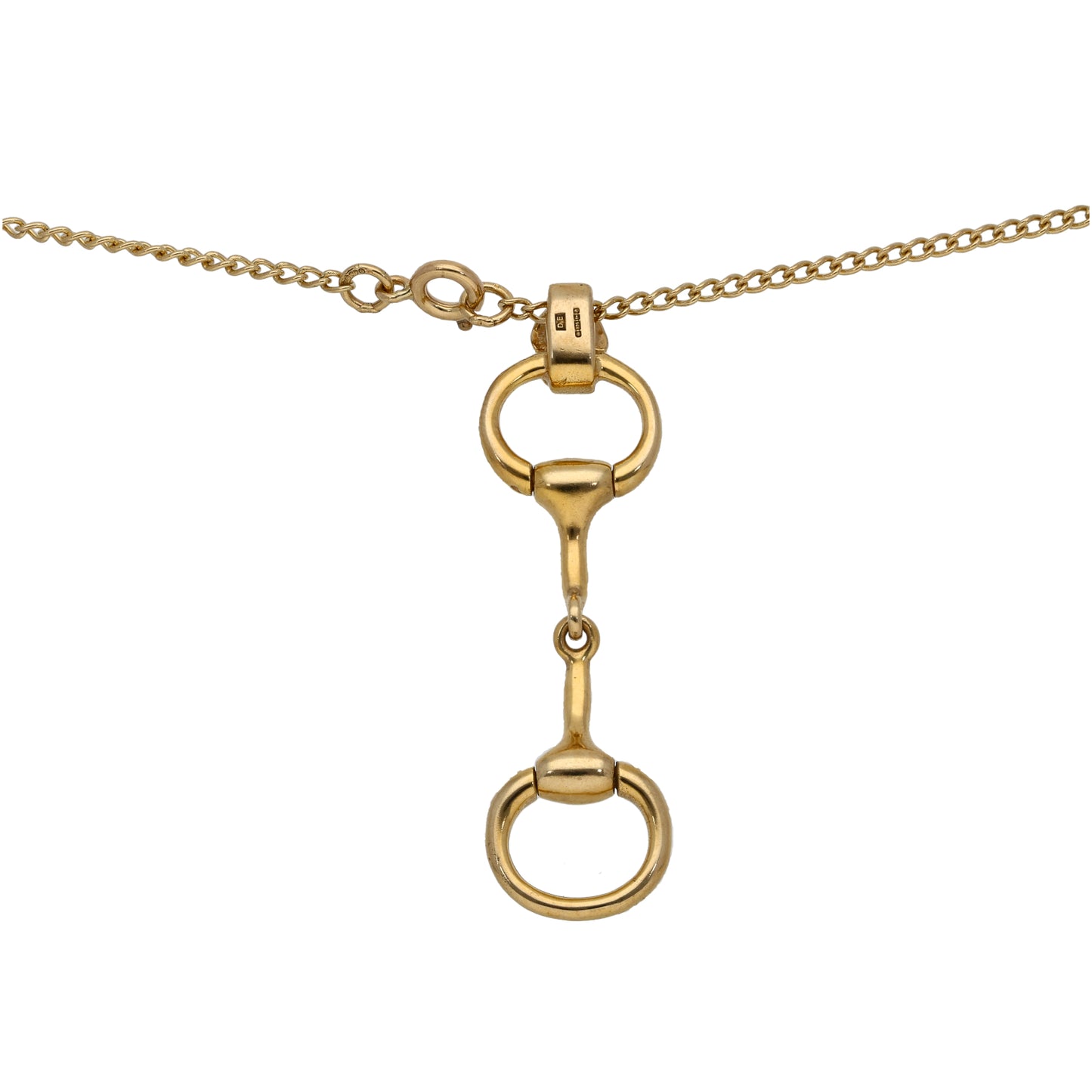 9ct Gold Alternative Pendant With Chain