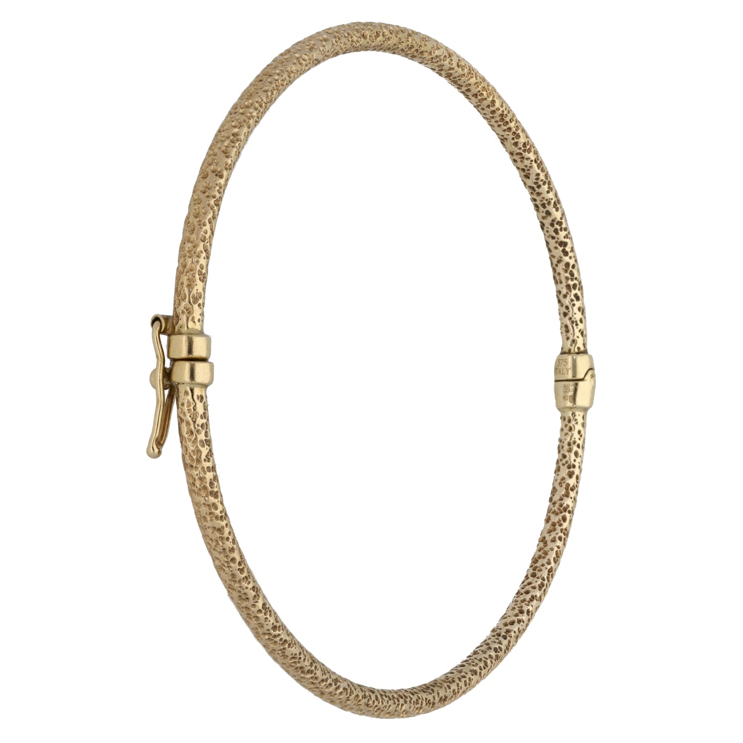9ct Gold Hinged/Clasp Bangle