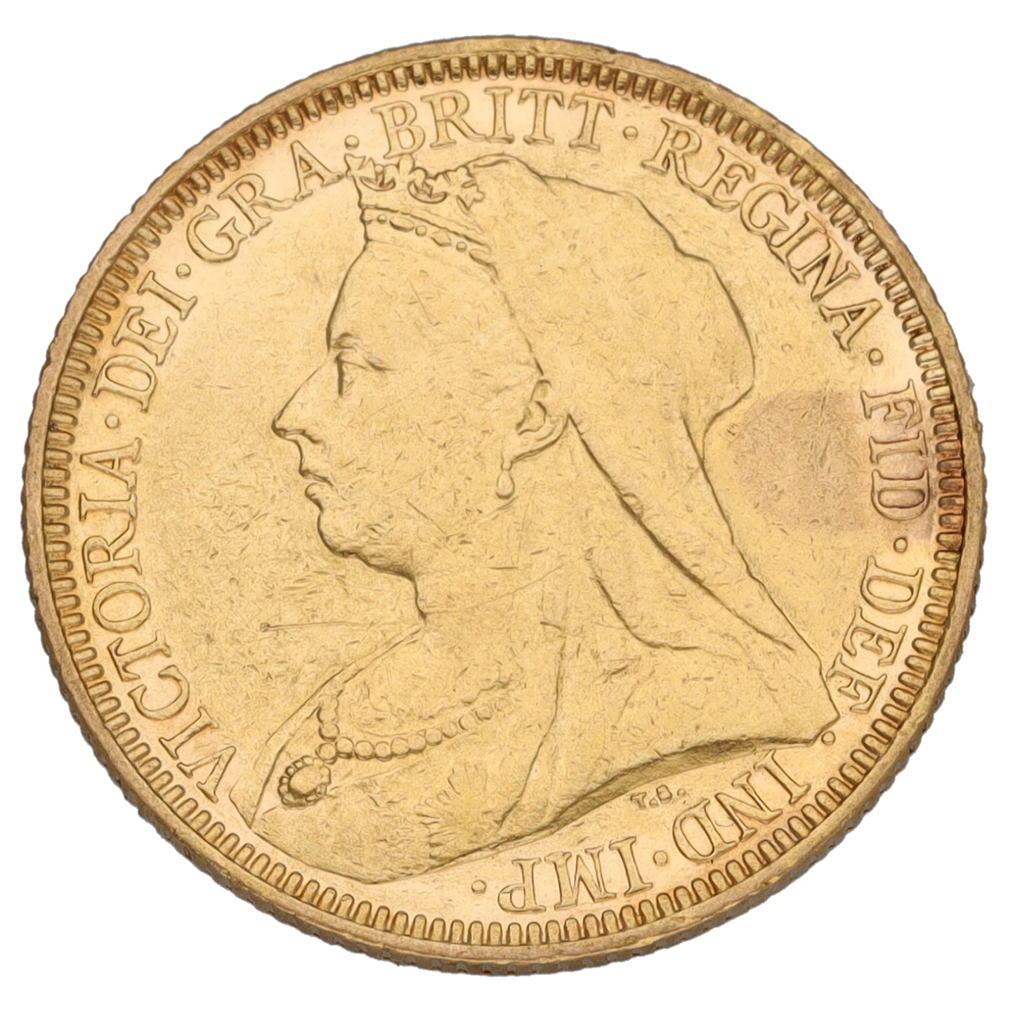 22ct Gold Queen Victoria Full Sovereign Coin 1894