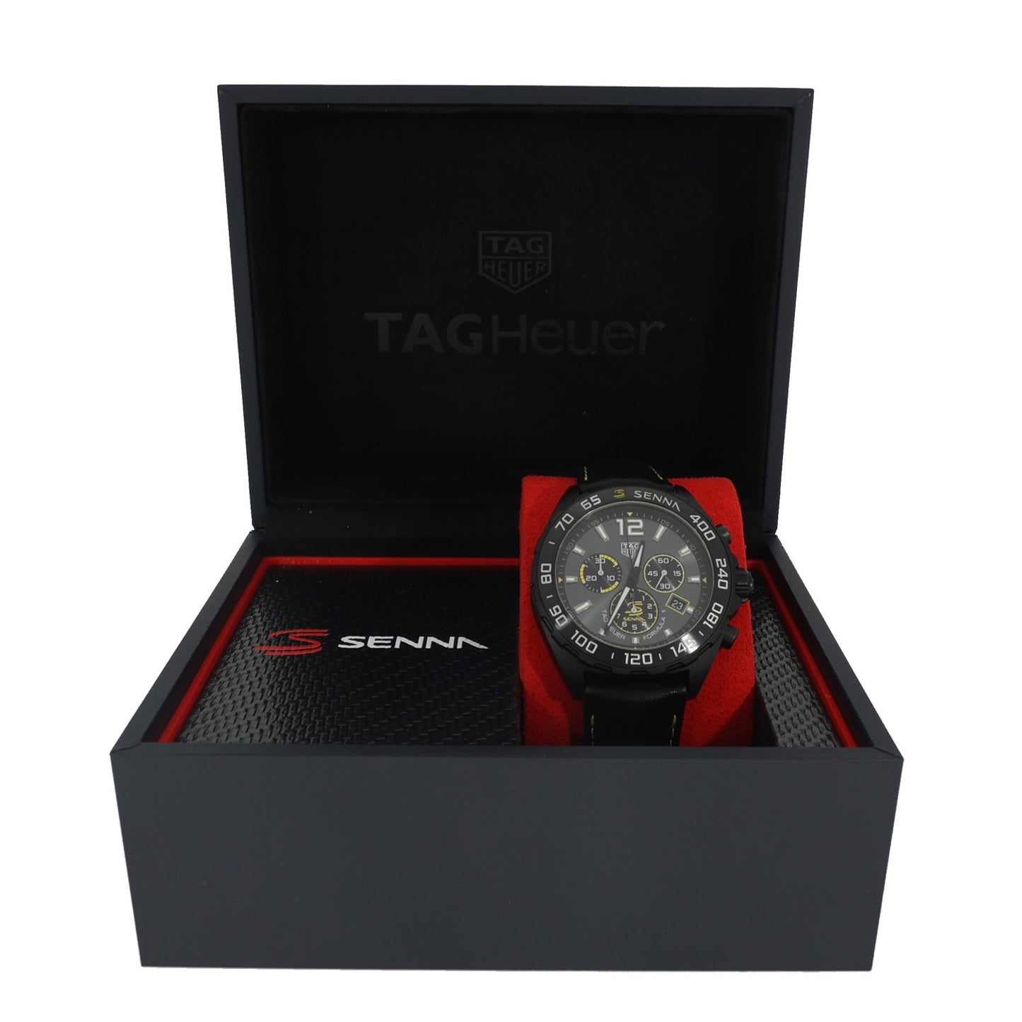 Tag Heuer Formula 1 Senna CAZ101AJ 43mm DLC Stainless Steel Watch