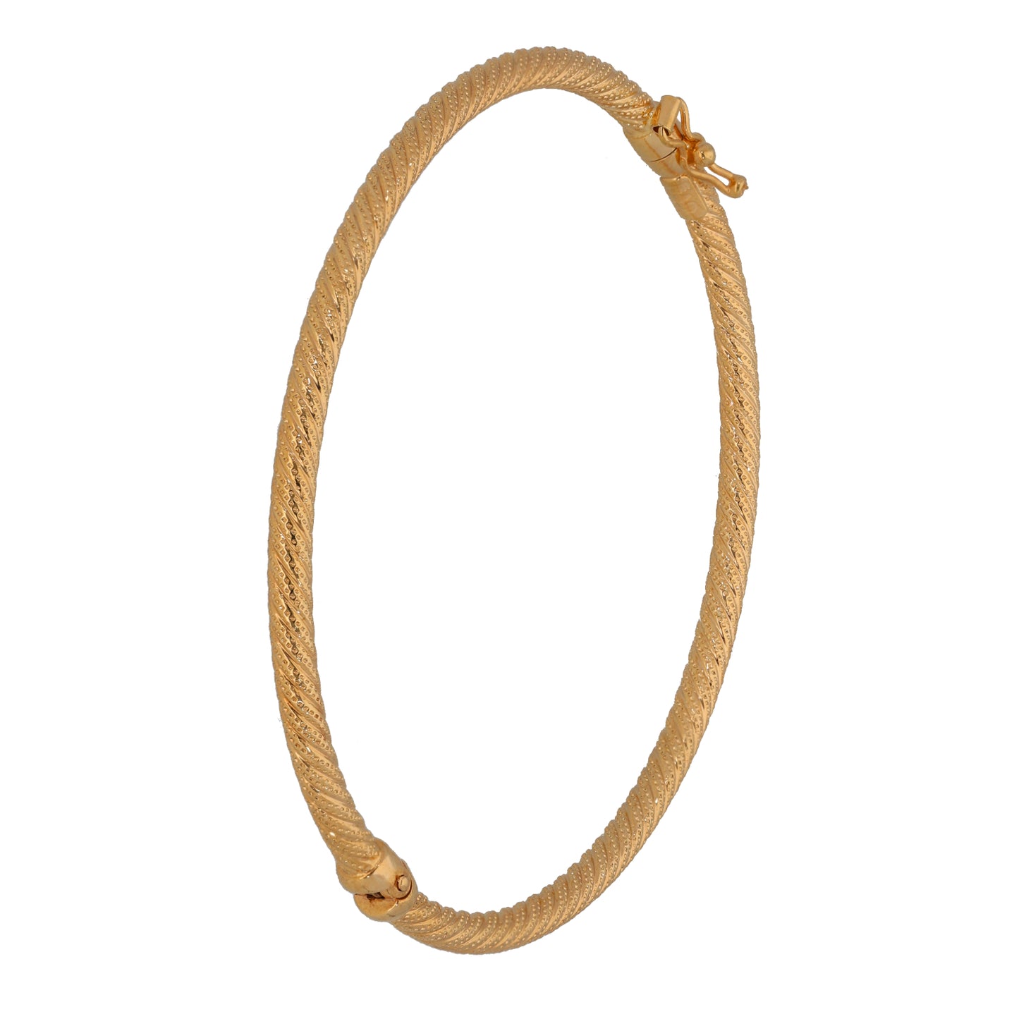 9ct Gold Hinged/Clasp Bangle