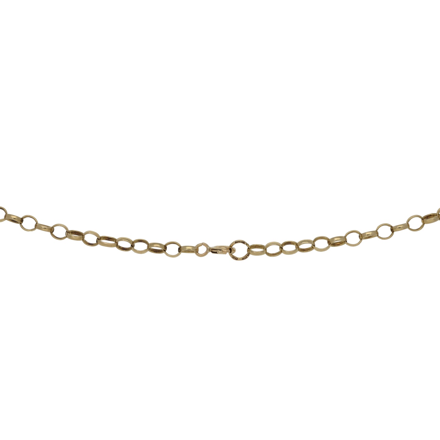 9ct Gold Belcher Chain 16"