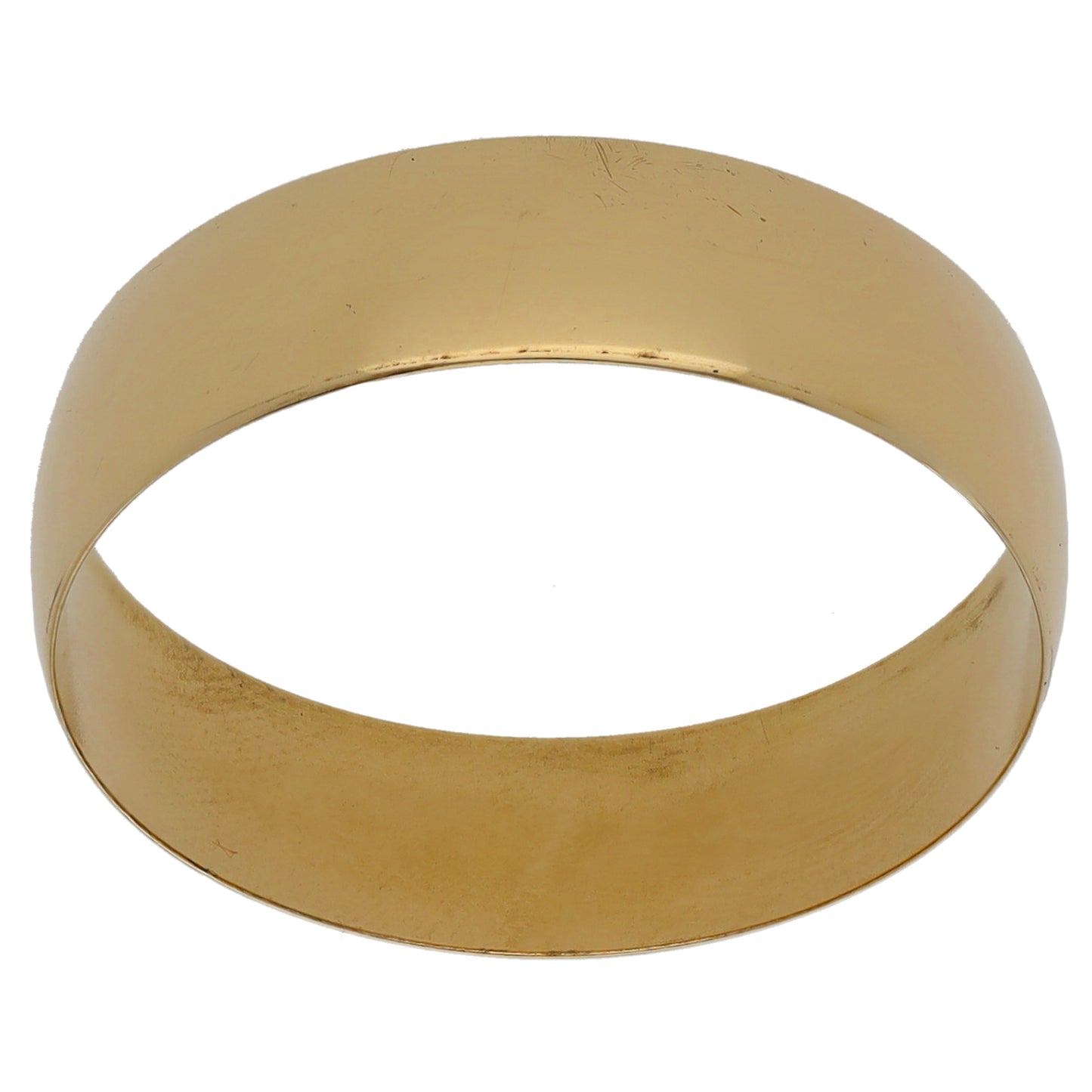 9ct Gold Plain Wedding Ring Size W