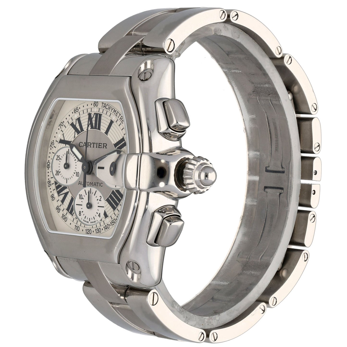 Cartier Roadster W62006X6 40mm Stainless Steel Watch