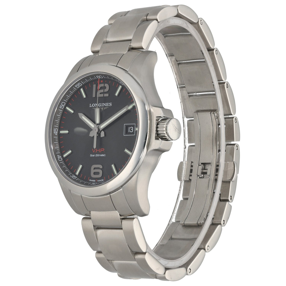 Longines Conquest V.H.P. L3.716.4 41mm Stainless Steel Watch