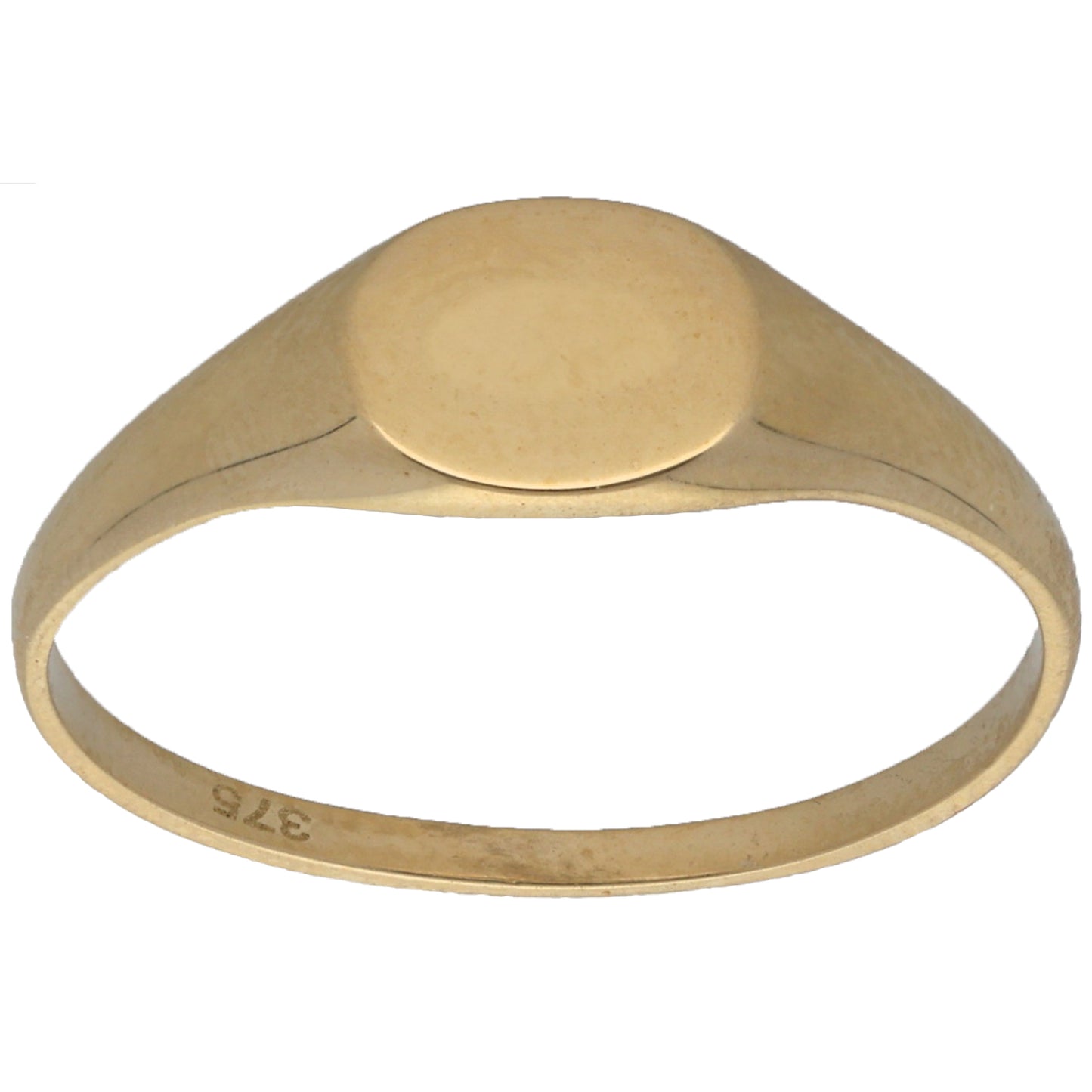 New 9ct Gold Plain Signet Ring