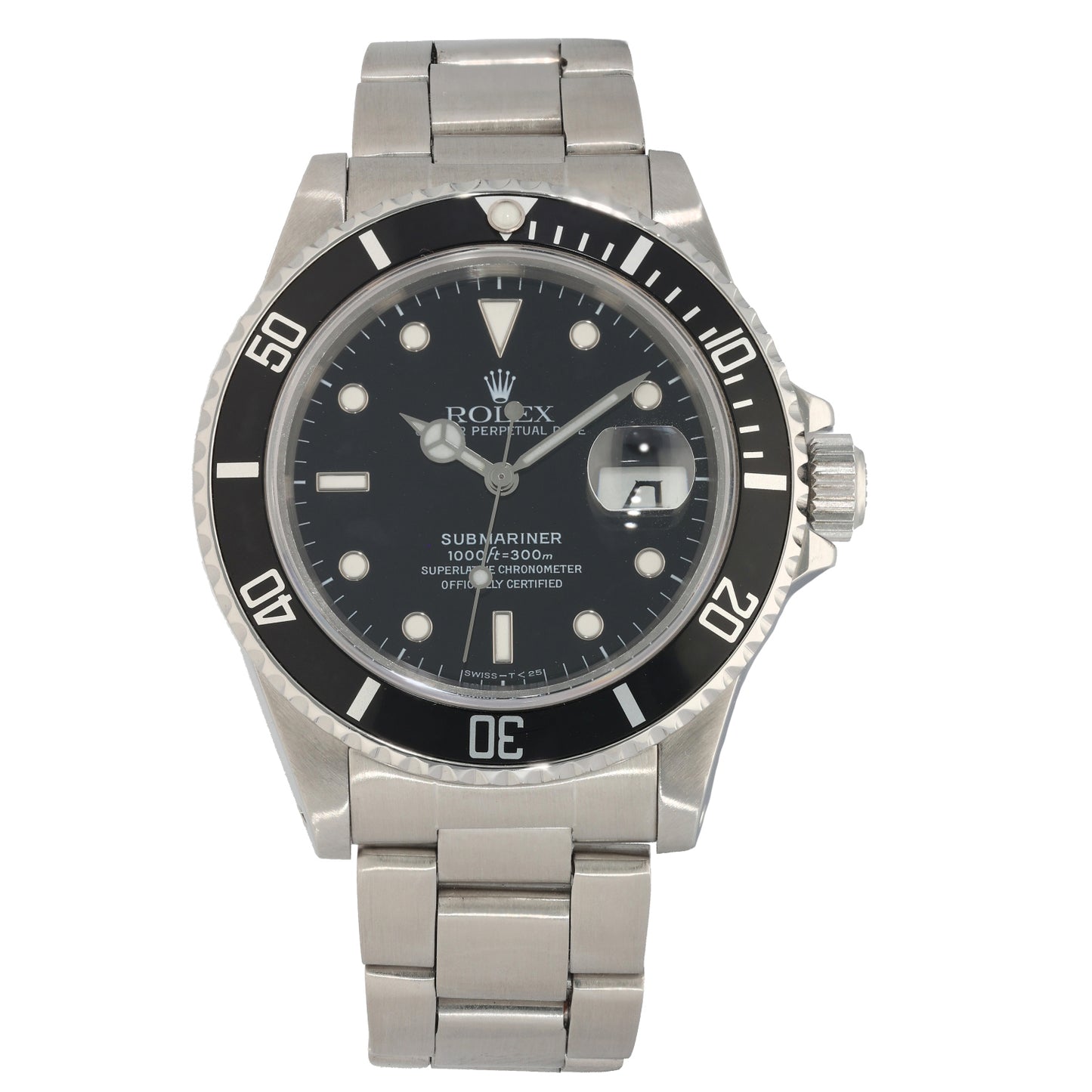 Rolex Submariner 16610 40mm Stainless Steel Watch