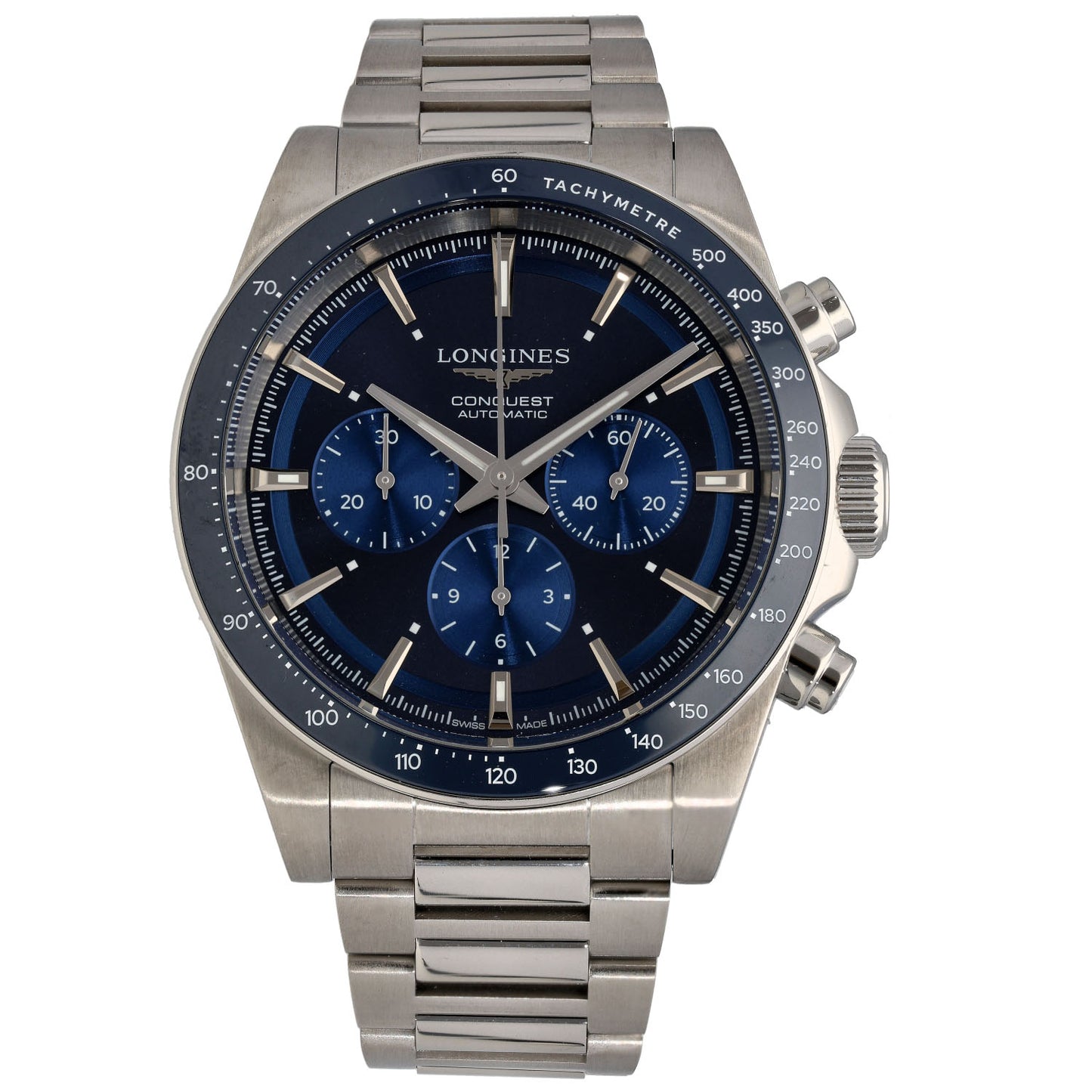 Longines Conquest L3.835.4 42mm Stainless Steel Watch