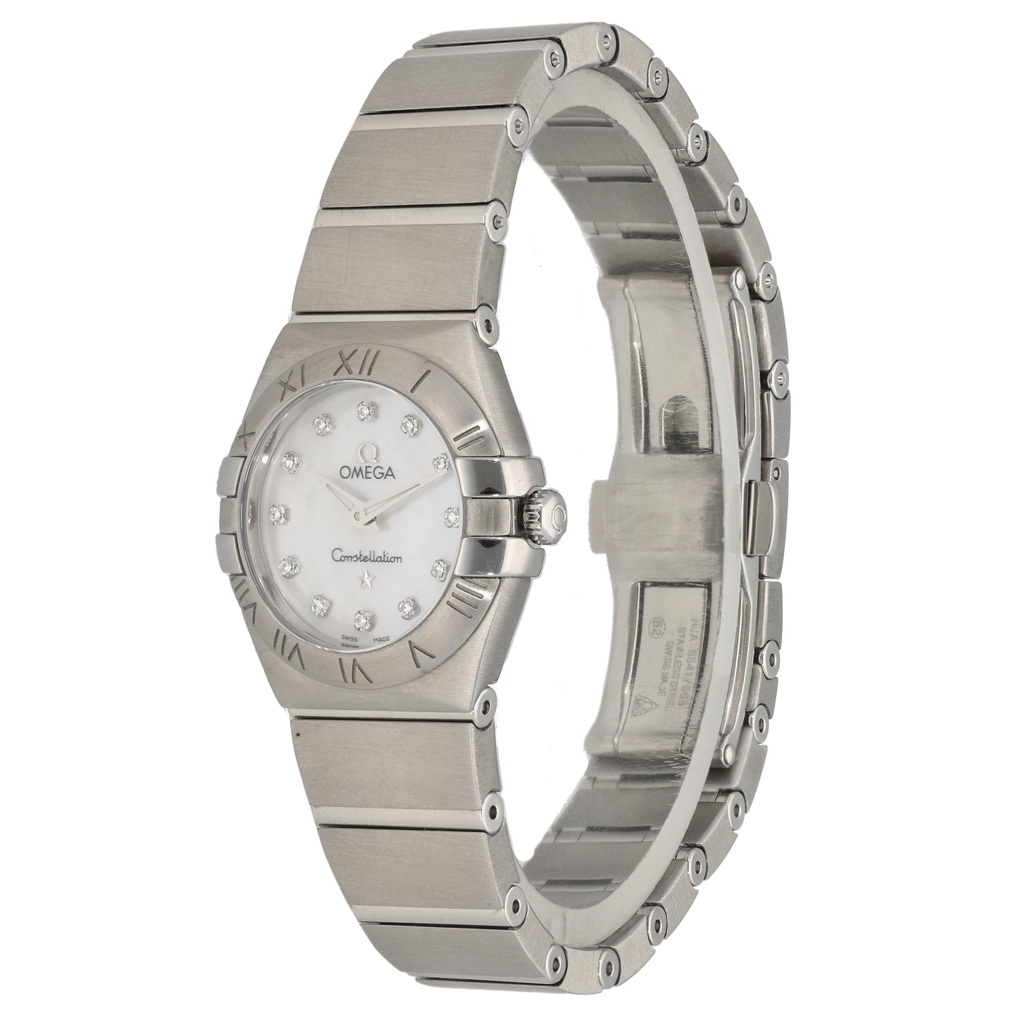 Omega Constellation 123.10.24.60.55.001 24mm Stainless Steel Watch