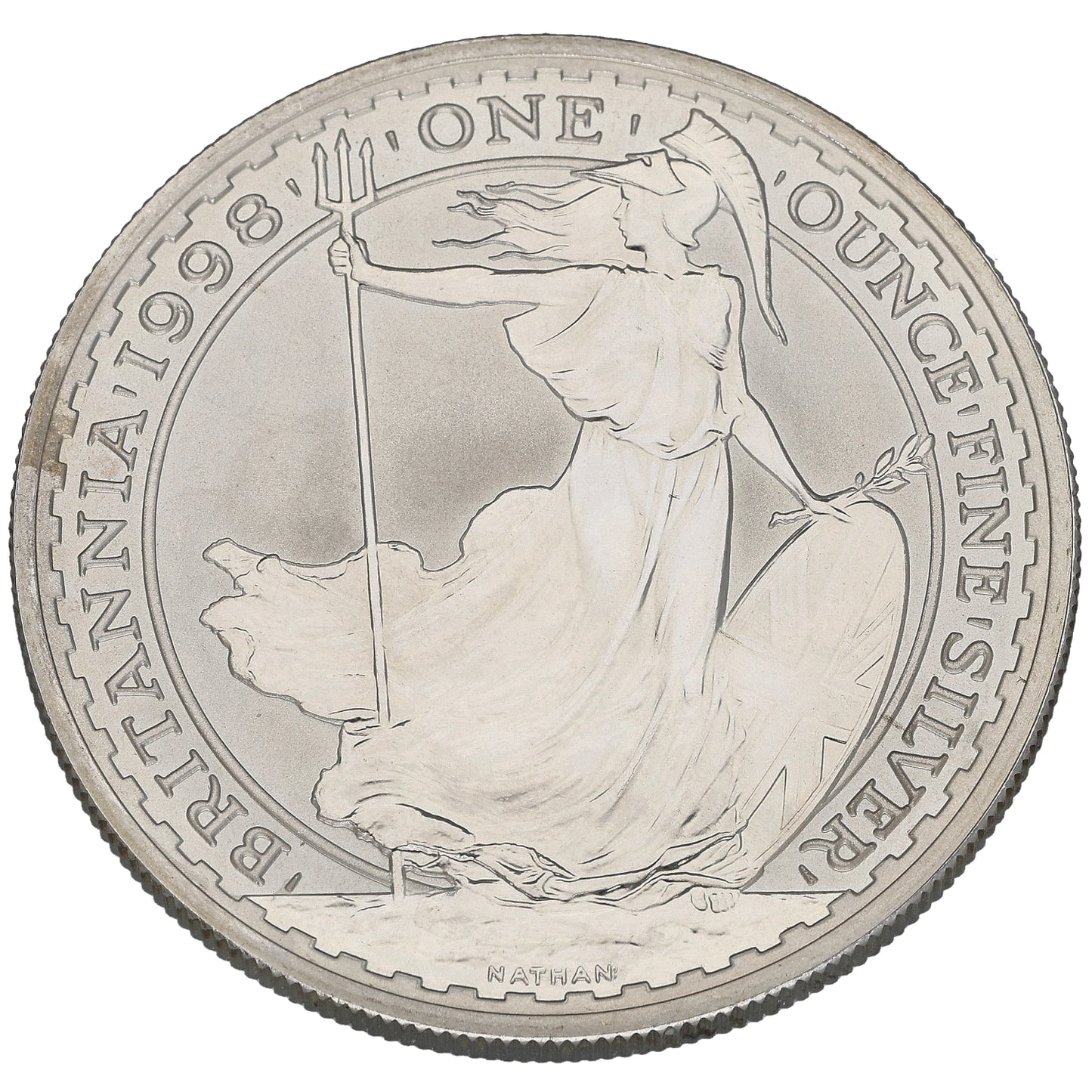 Fine Silver Queen Elizabeth II 1 OZ Britannia Coin 2022