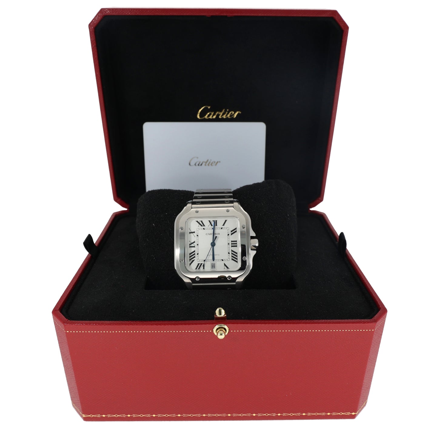 Cartier Santos WSSA0018 40mm Stainless Steel Watch