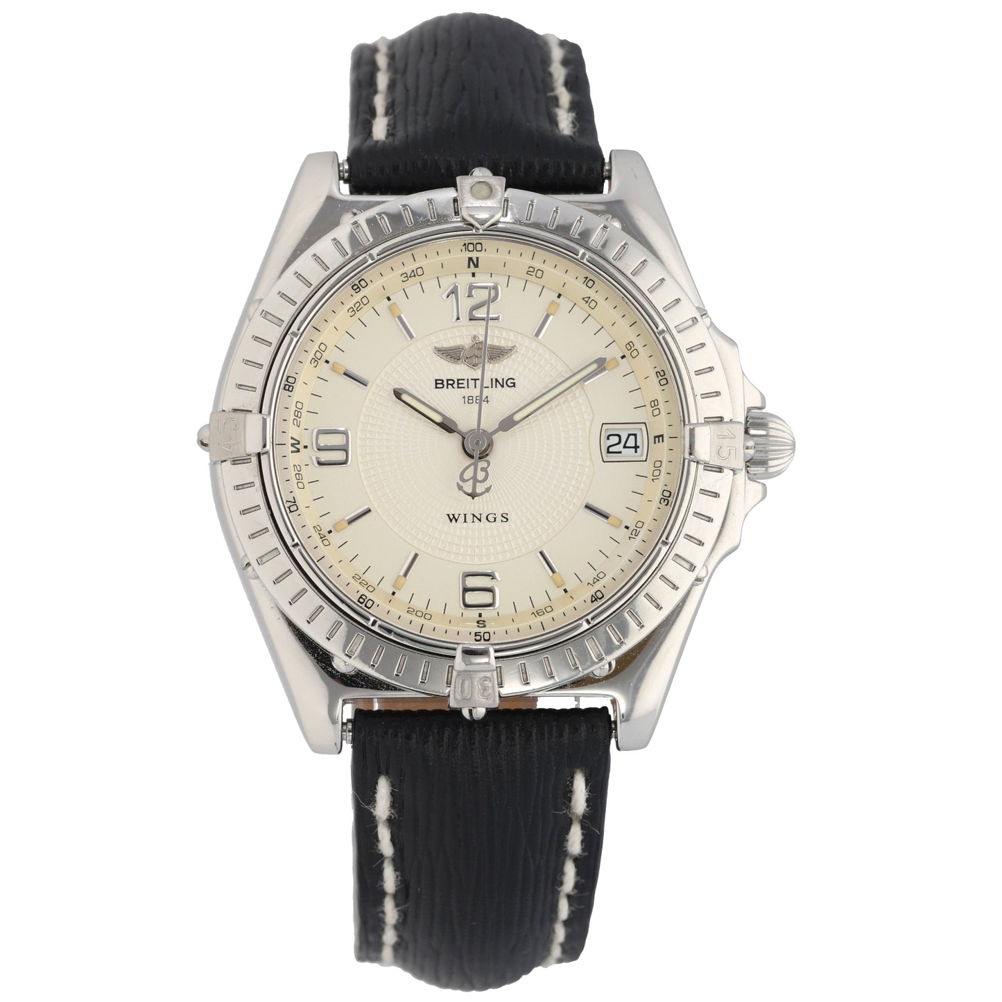 Breitling Wings Automatic A10050 36mm Stainless Steel Watch