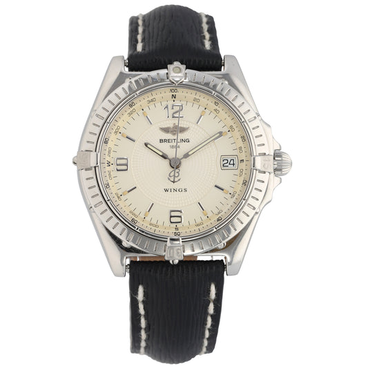 Breitling Wings Automatic A10050 36mm Stainless Steel Watch
