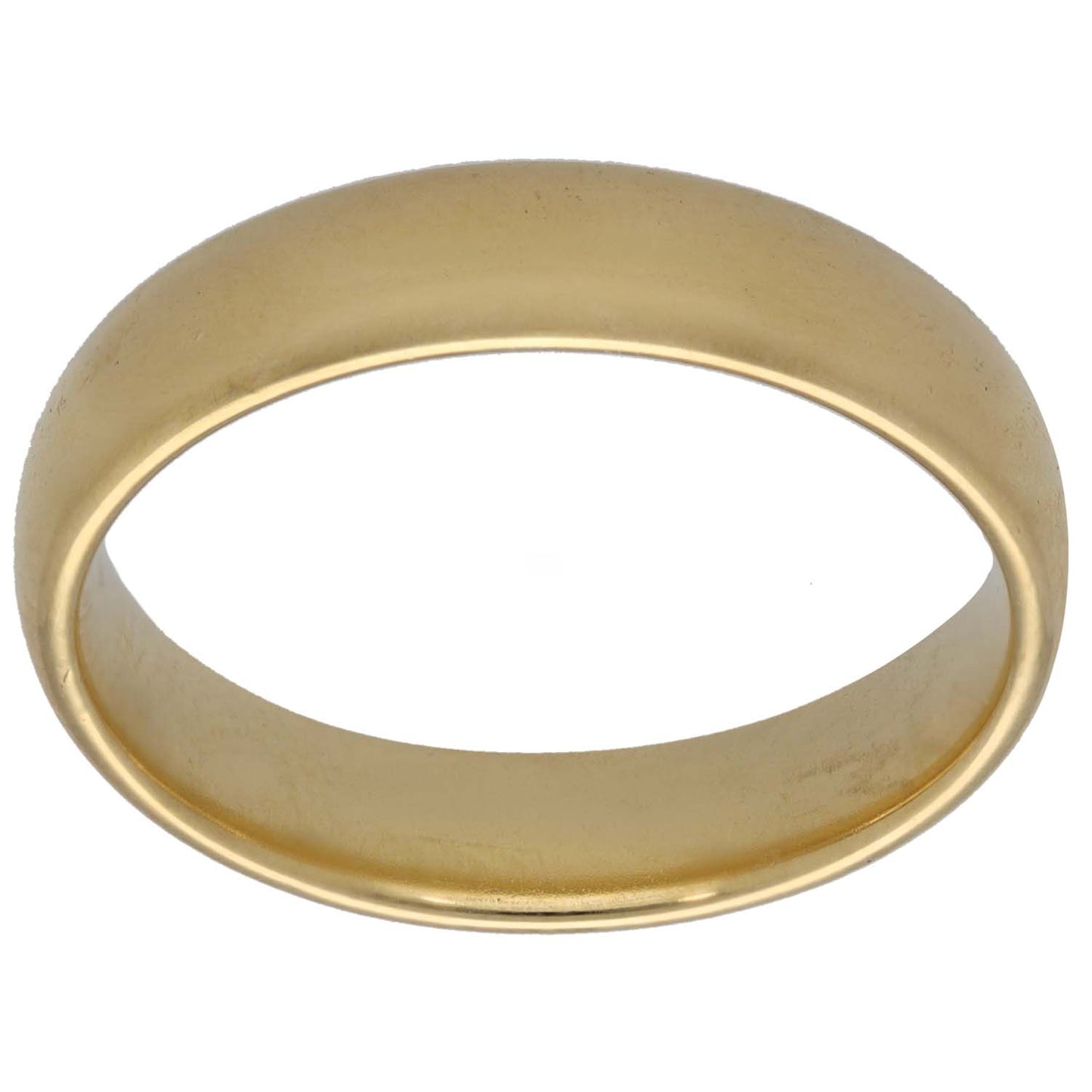 18ct Gold Plain Wedding Ring Size U