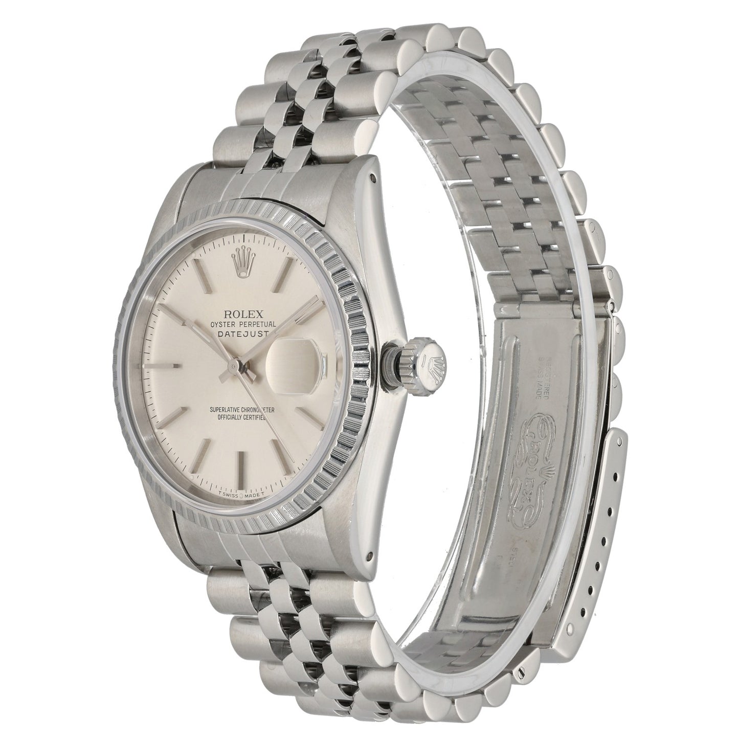 Rolex Datejust 16220 36mm Stainless Steel Watch