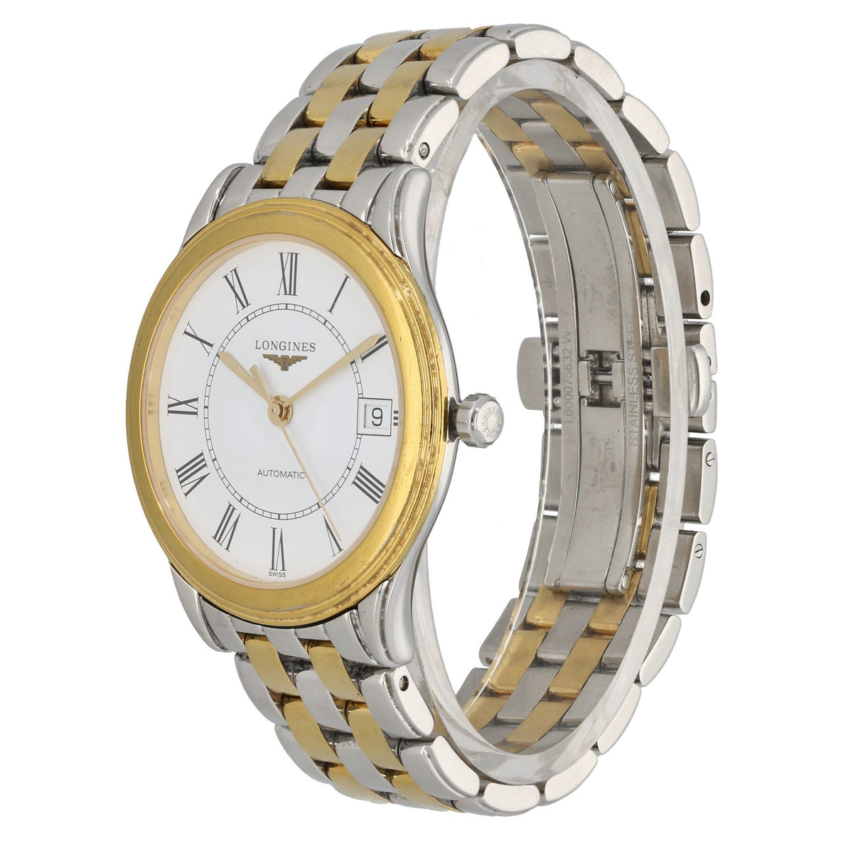 Longines Flagship L4.774.3 35.5mm Bi-Colour Watch