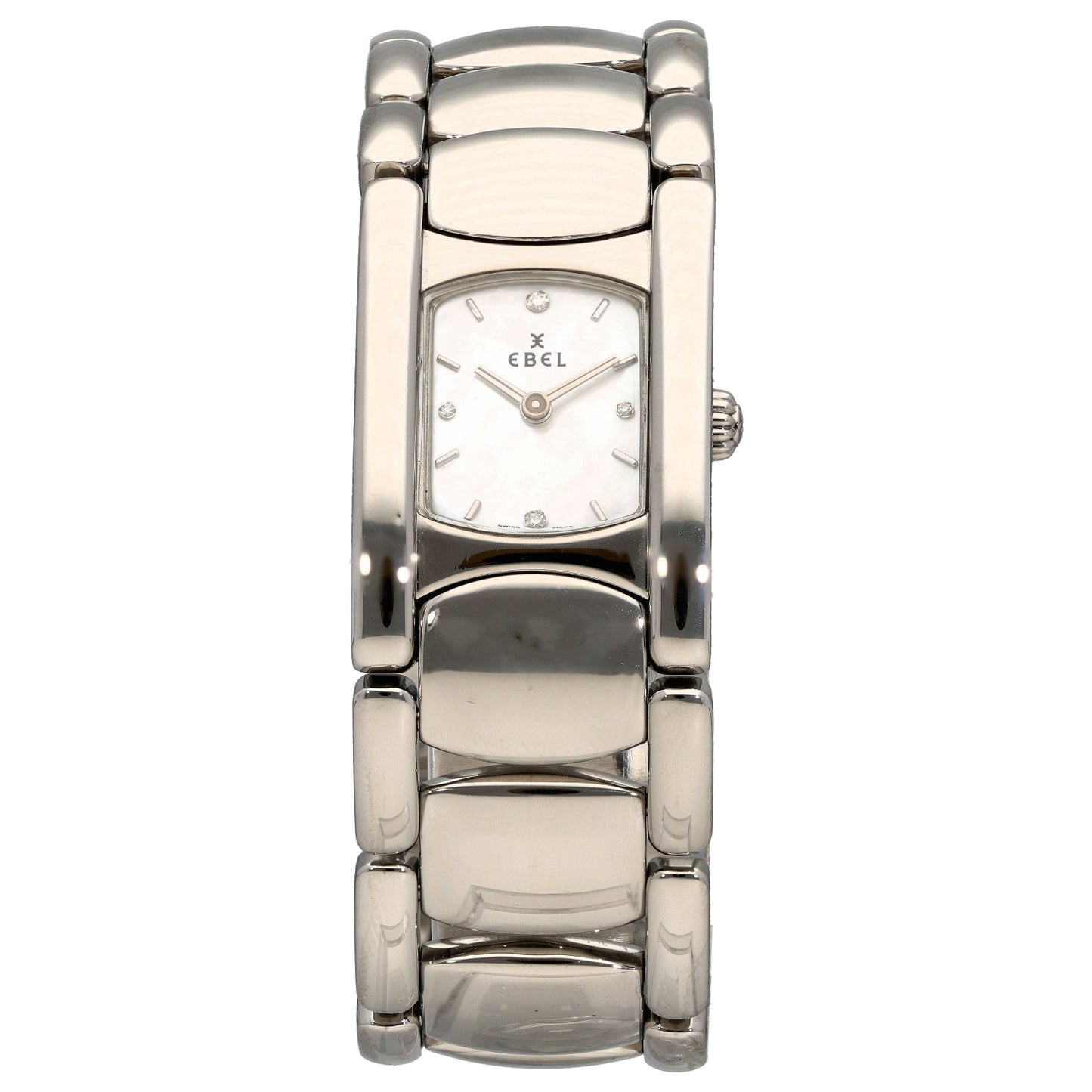 Ebel Beluga E 9057A21 19mm Stainless Steel Watch