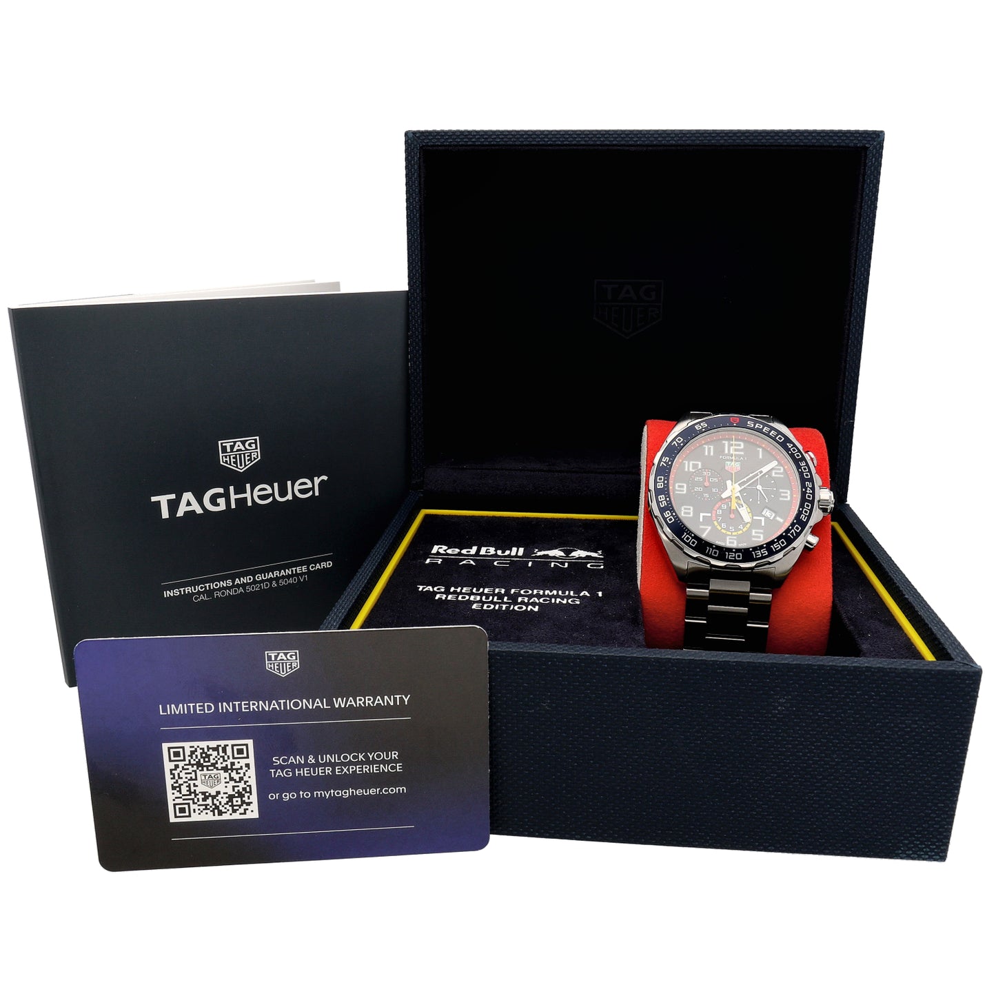 Tag Heuer Formula 1 Red Bull Racing CAZ101AL-0 43mm Stainless Steel Watch