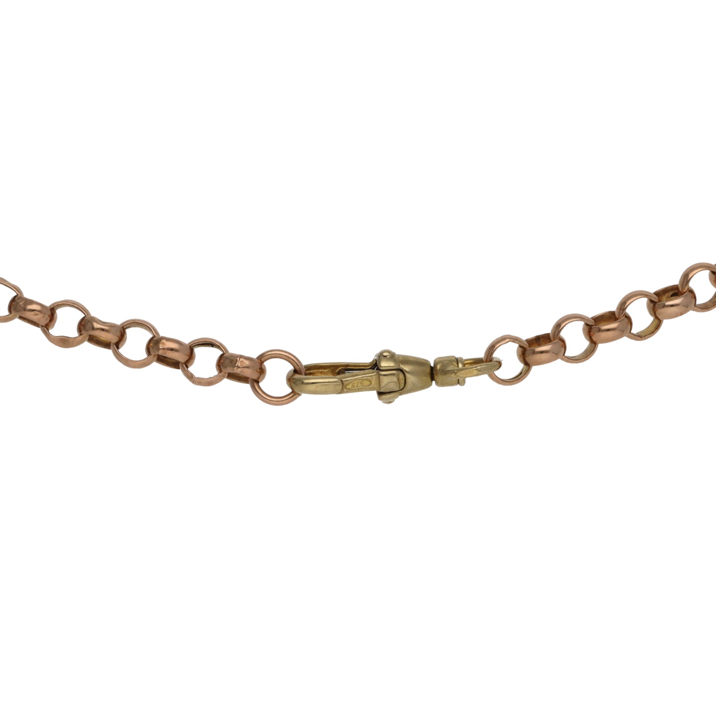 9ct Gold Belcher Chain 20"