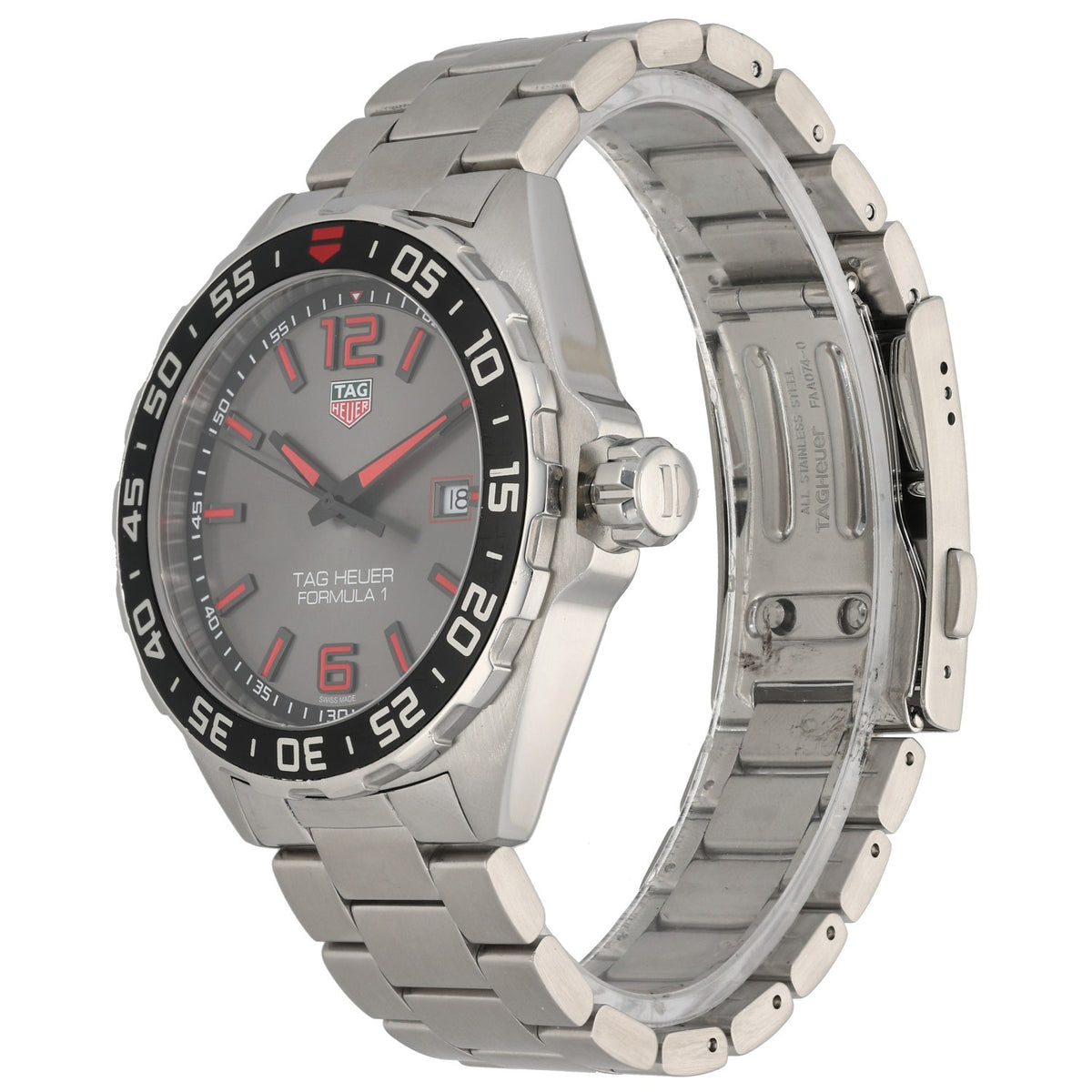 Tag Heuer Formula 1 WAZ1018 43mm Stainless Steel Watch