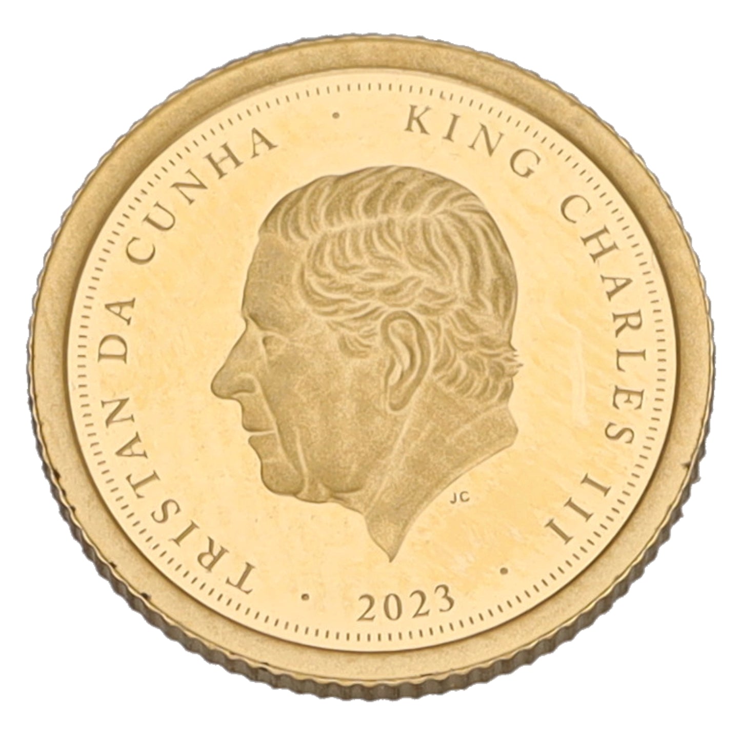 22ct Gold King Charles III Nelson Eighth Sovereign Coin 2023