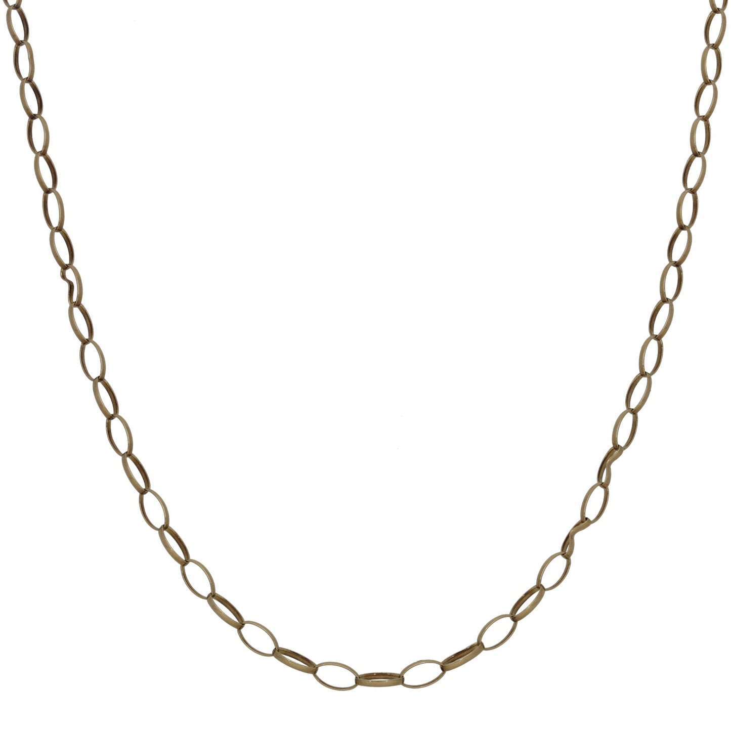 9ct Gold Belcher Chain 26"