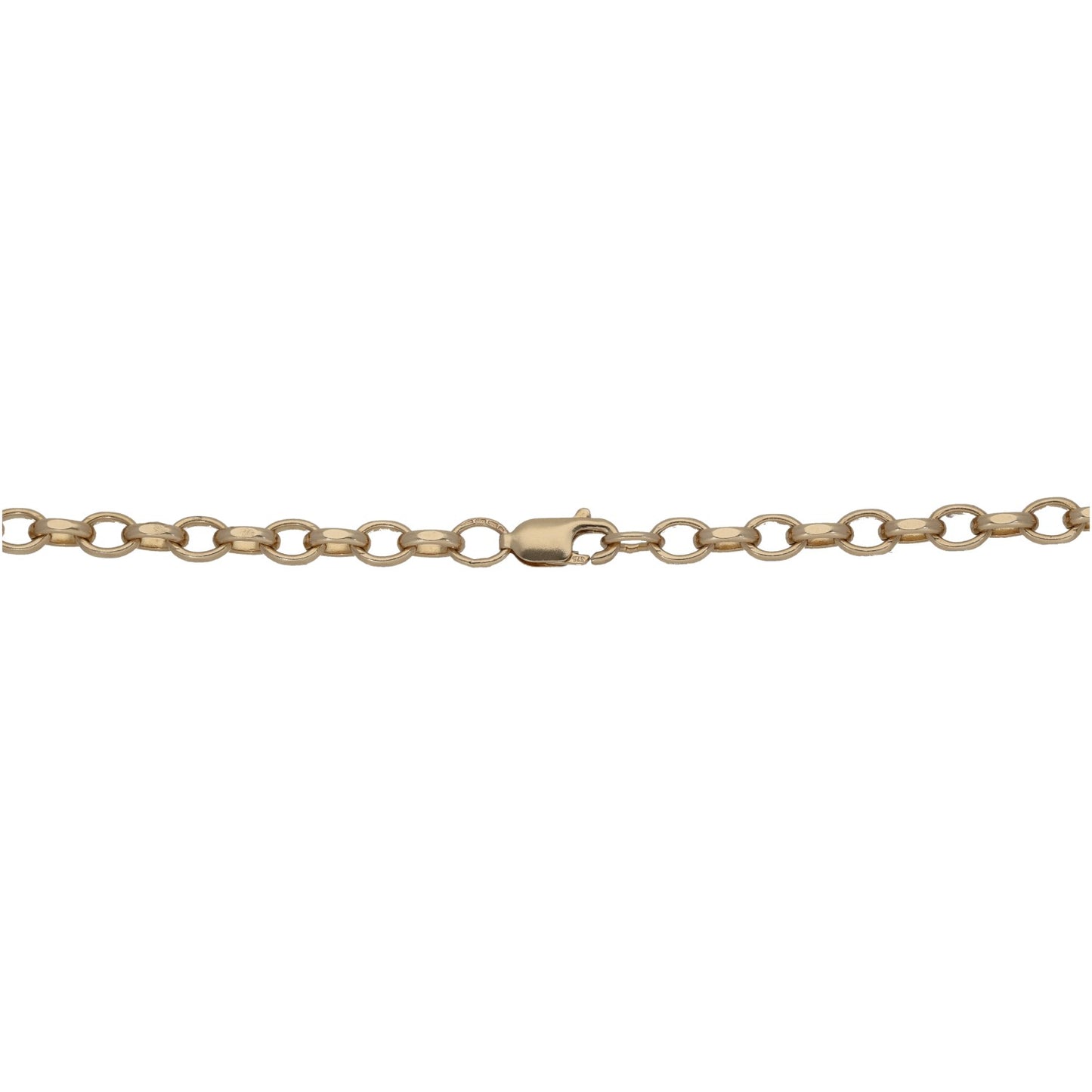 9ct Gold Belcher Chain 16"