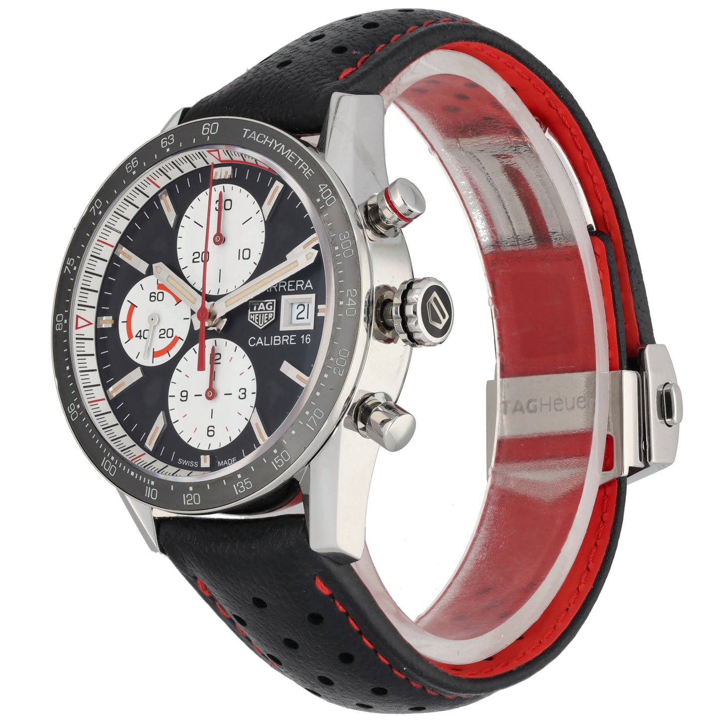 Tag Heuer Carrera CV201AP-0 41mm Stainless Steel Watch