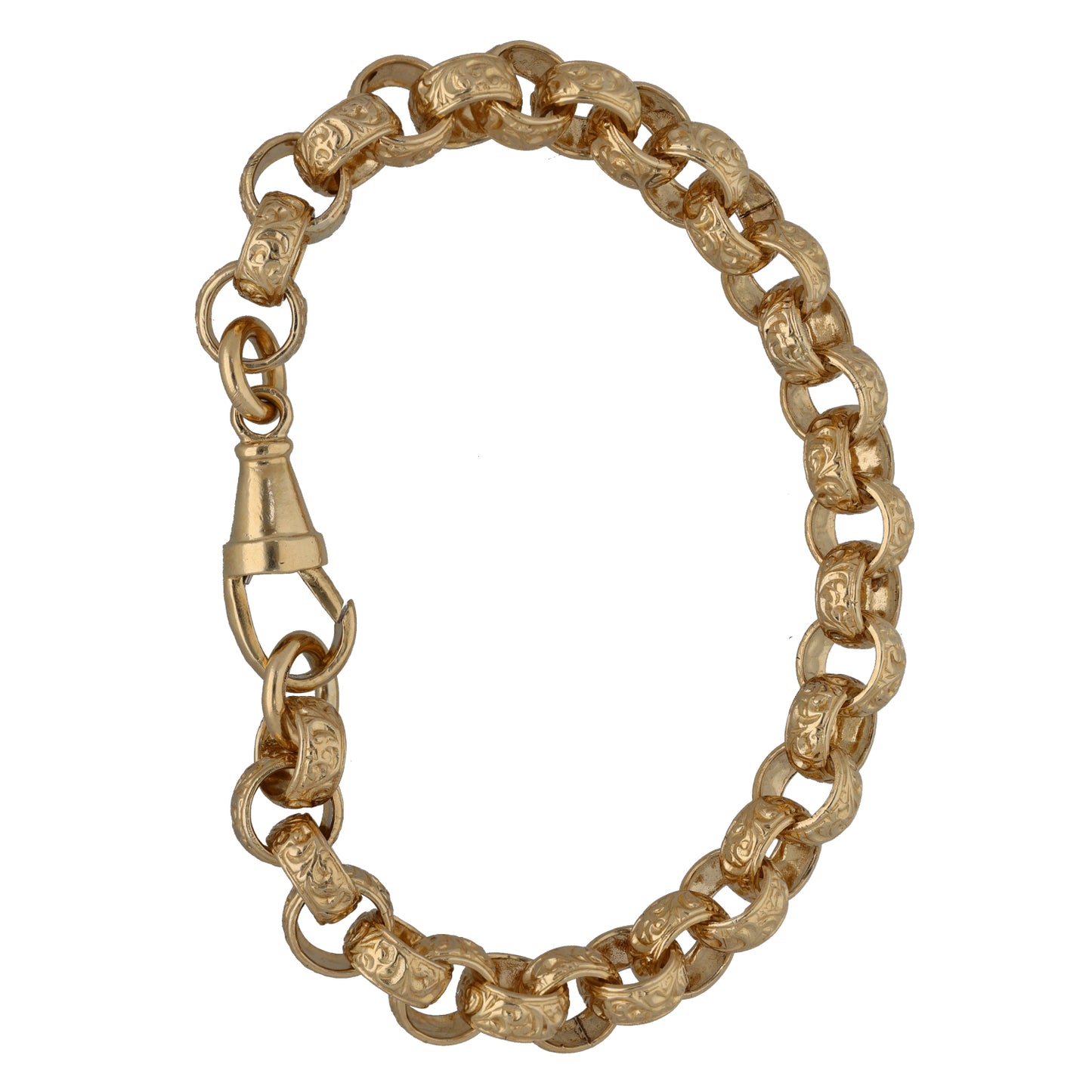 9ct Gold Belcher Bracelet
