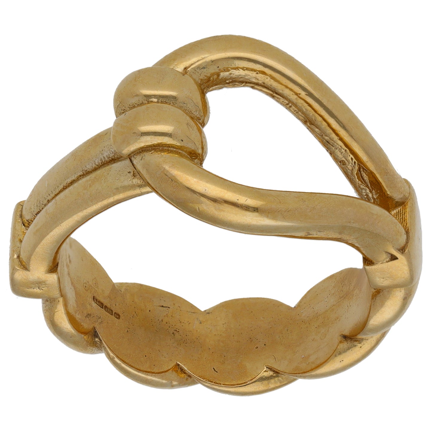 9ct Gold Alternative Ring Size Y