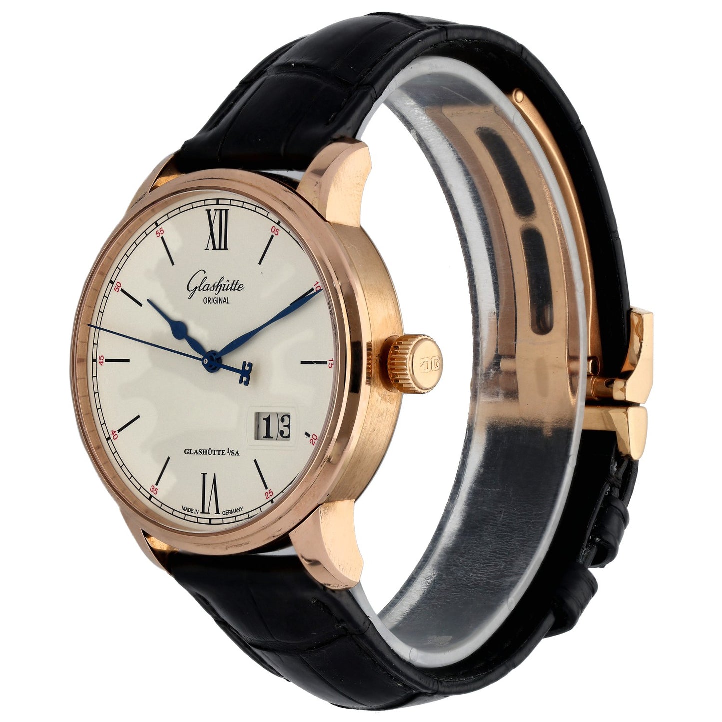 The Glashütte Original Senator 1.36.03.02.05.30 40mm Gold Watch