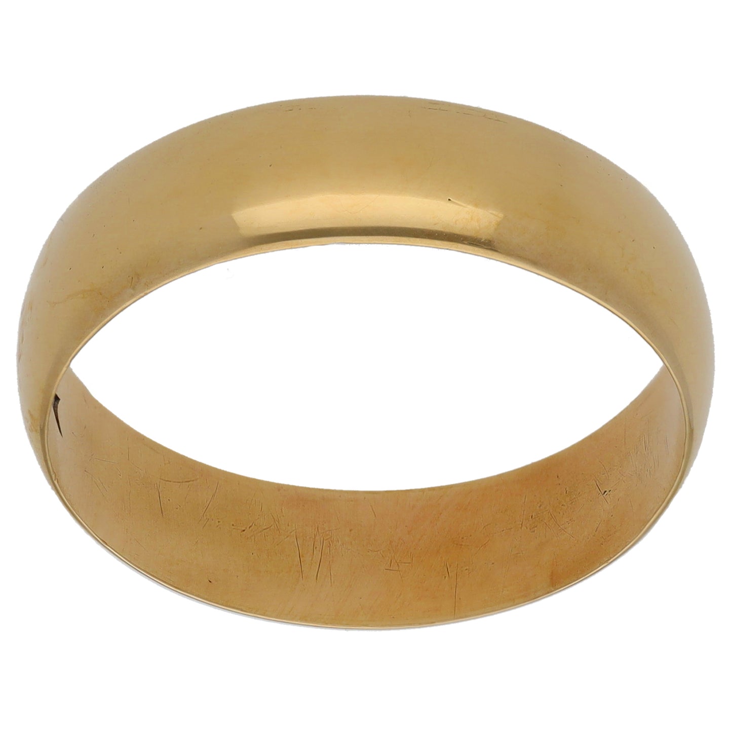 9ct Gold Plain Wedding Ring Size Y