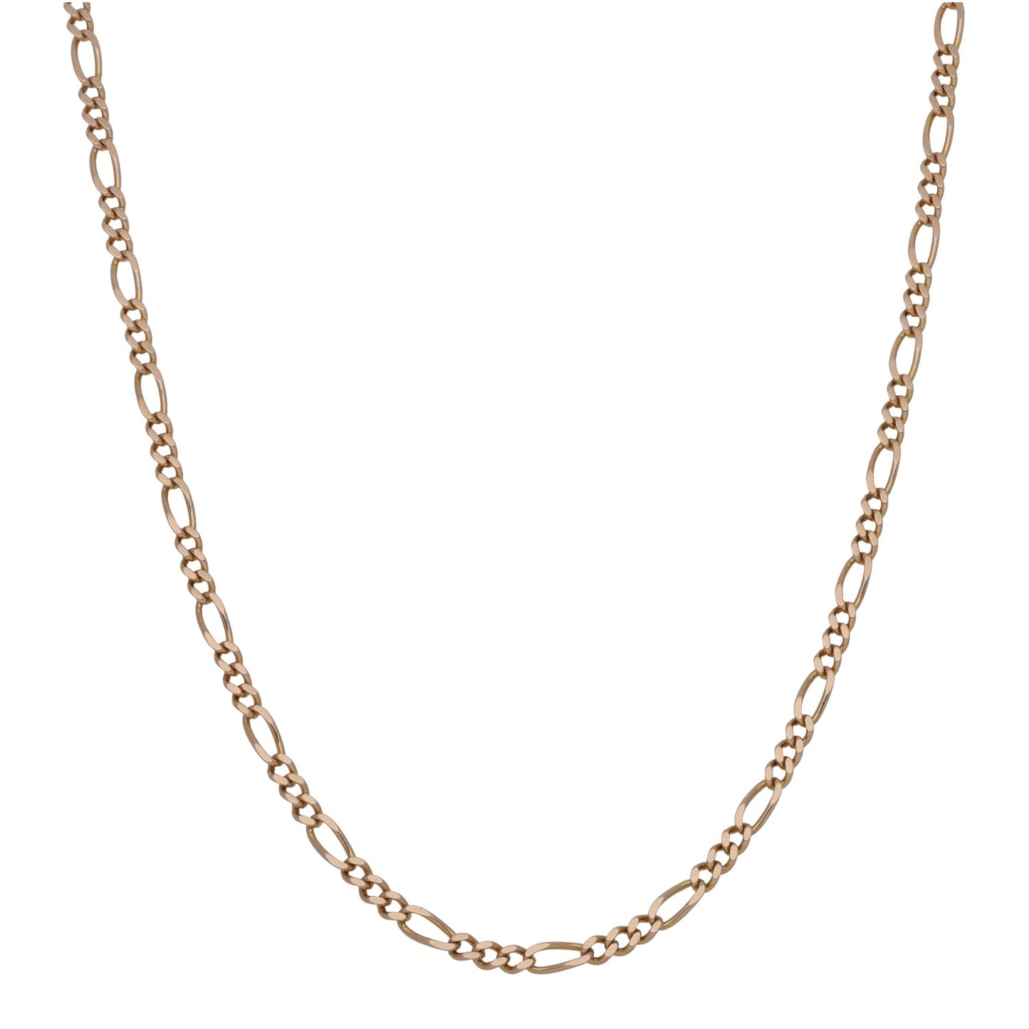 9ct Gold Figaro Chain 18"