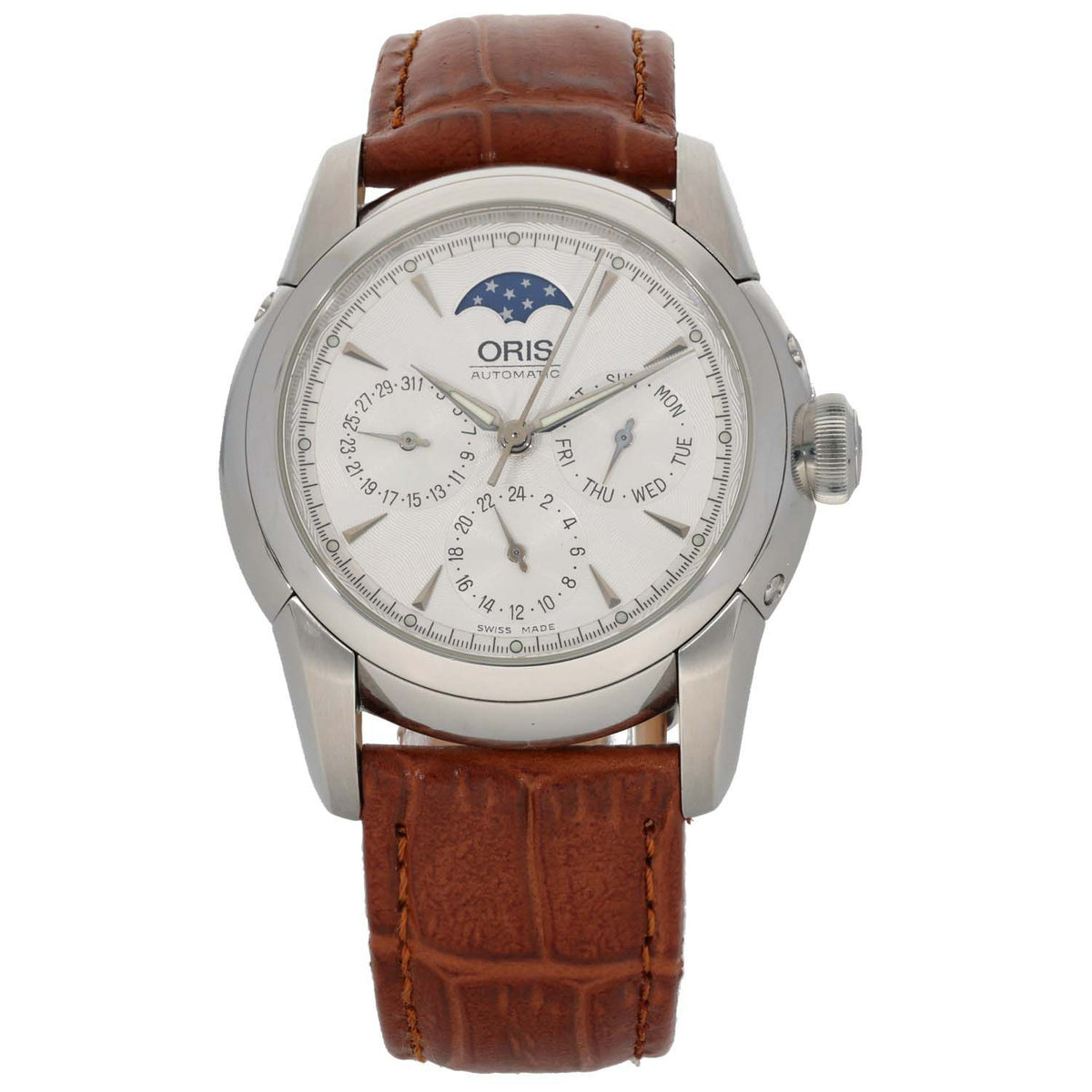 Oris Artelier Complication 7554 37mm Stainless Steel Watch