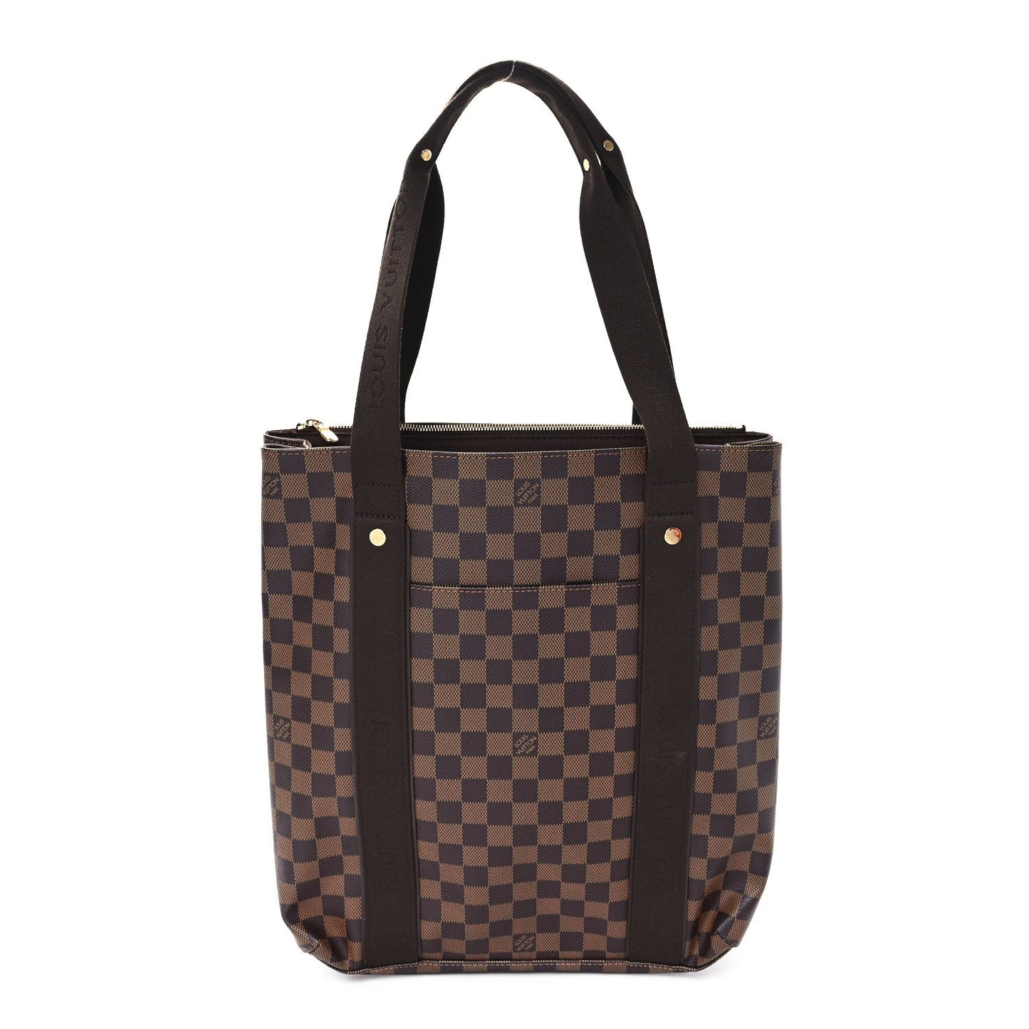 Louis Vuitton Cabas Beaubourg Damier Ebene Coated Canvas Bag - Brown