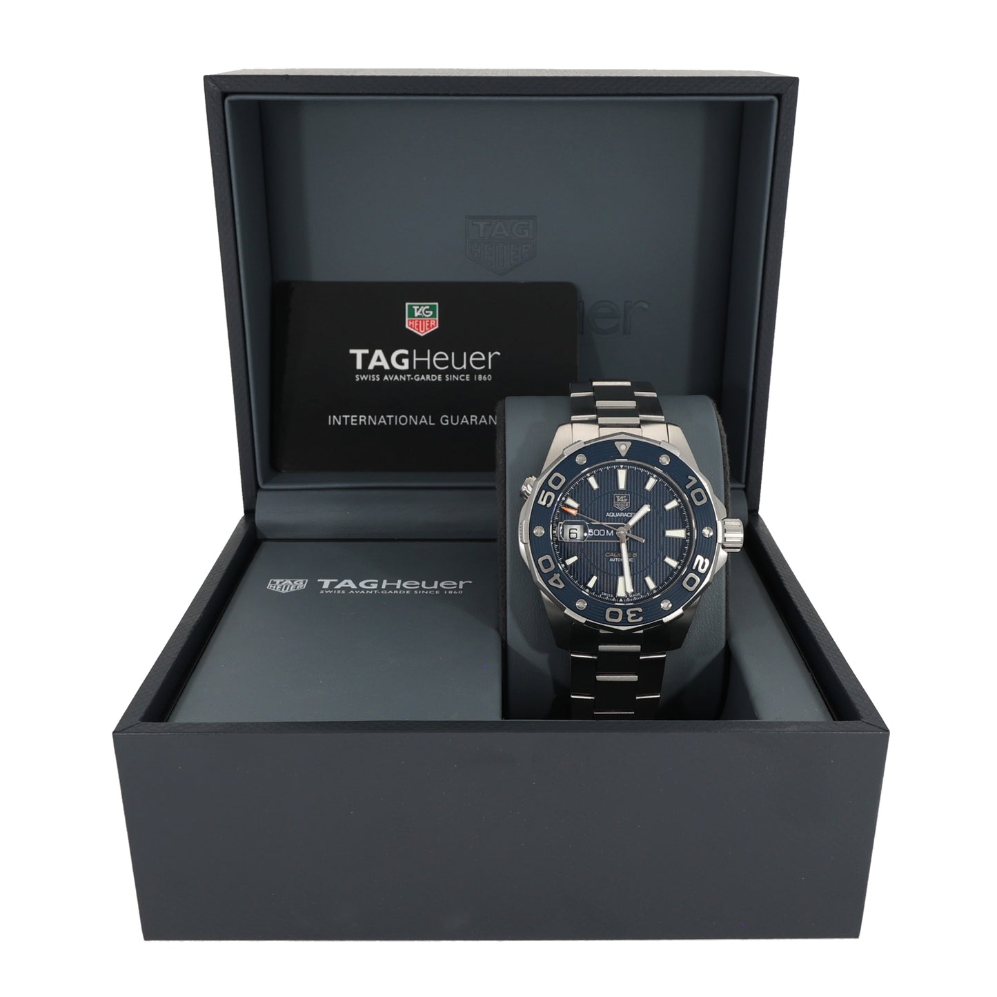 Tag Heuer Aquaracer WAJ2112 43mm Stainless Steel Watch