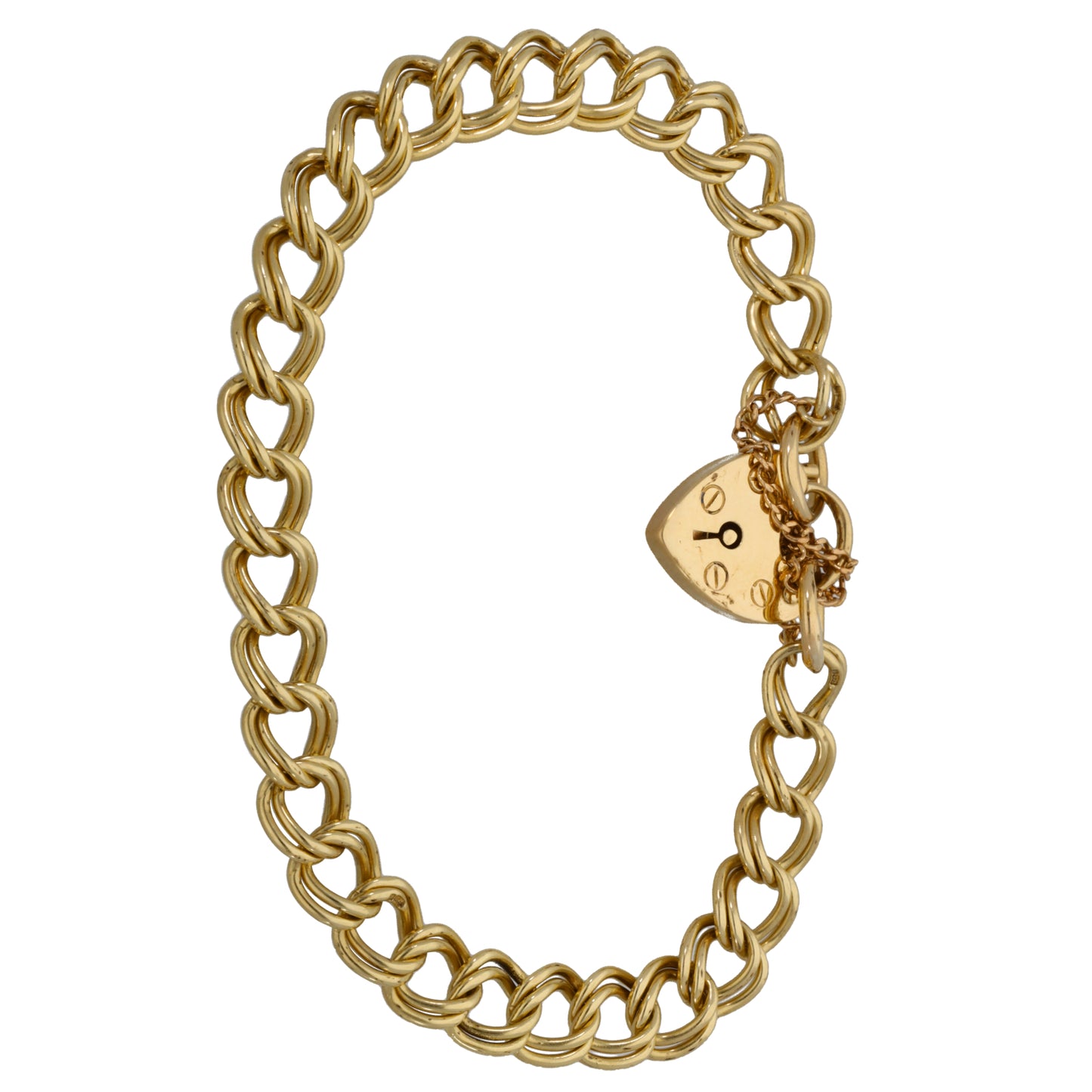 9ct Gold Gate Bracelet