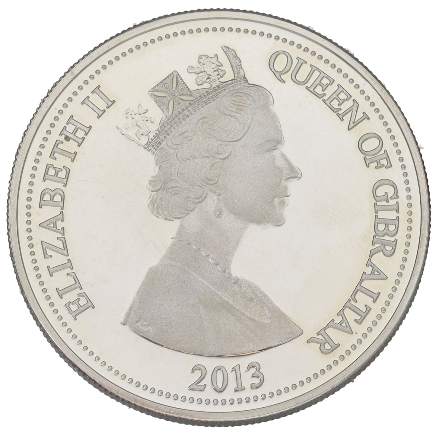 Fine Silver Churchill 1 OZ Twenty Pounds Coin 2013