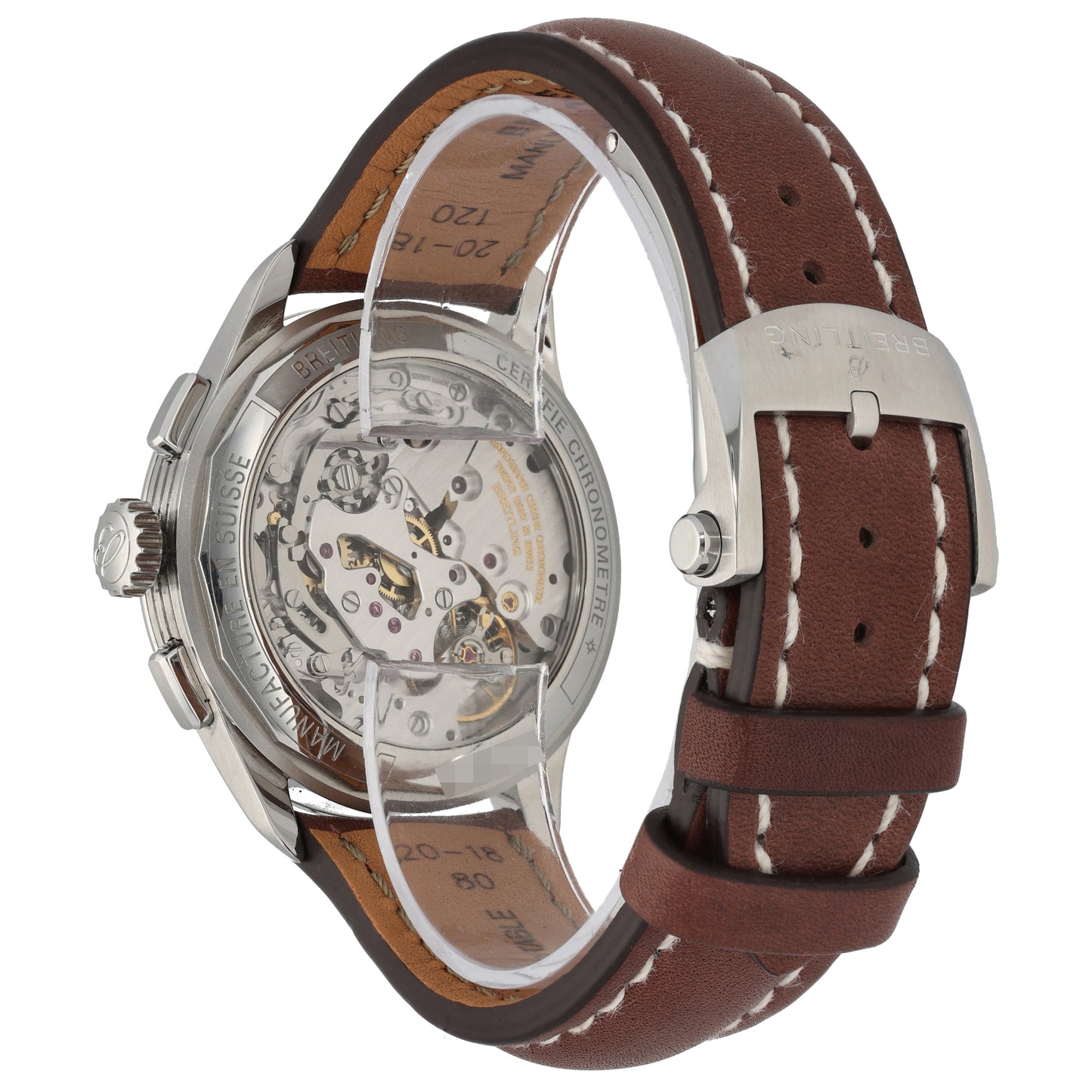 Breitling Premier B09 AB0930 39mm Stainless Steel Watch
