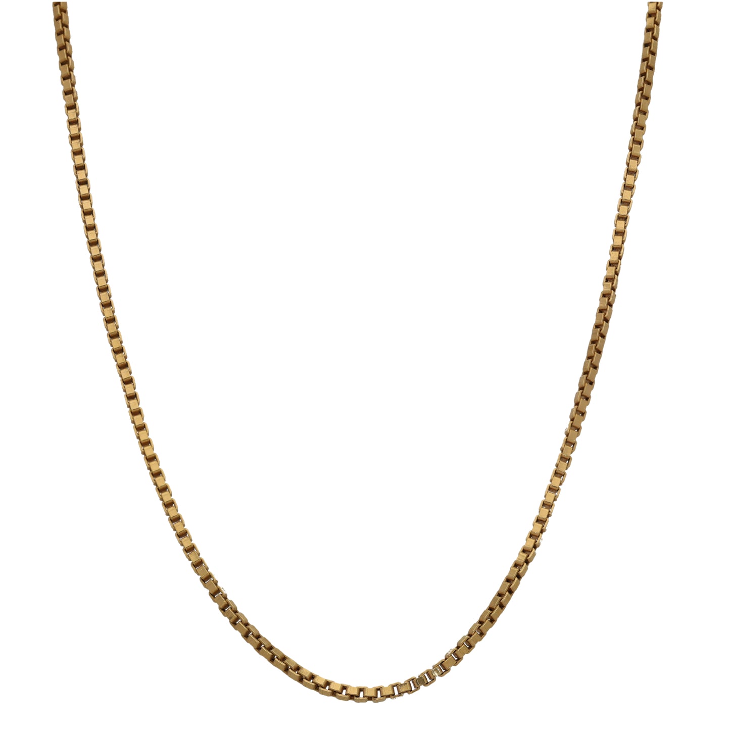 9ct Gold Box Chain 16"