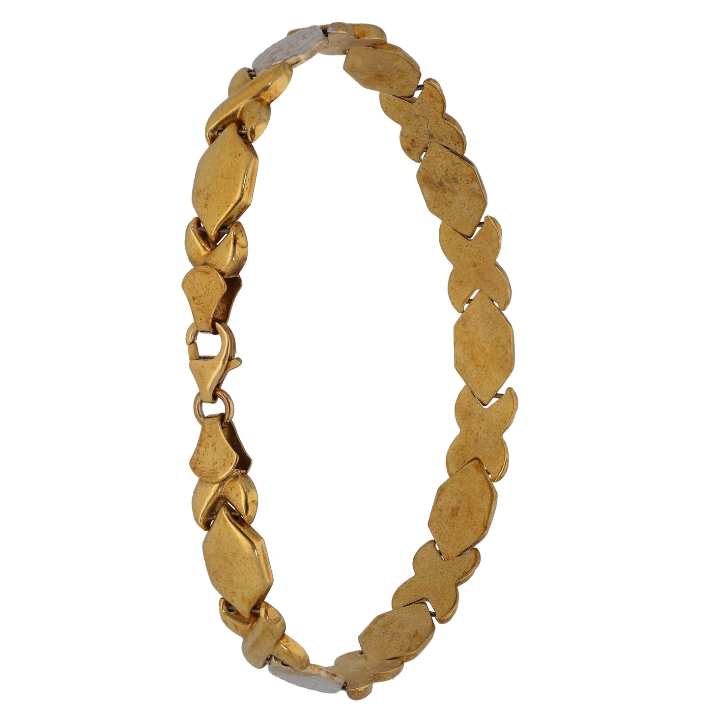 9ct Bi-Colour Gold Alternative Bracelet