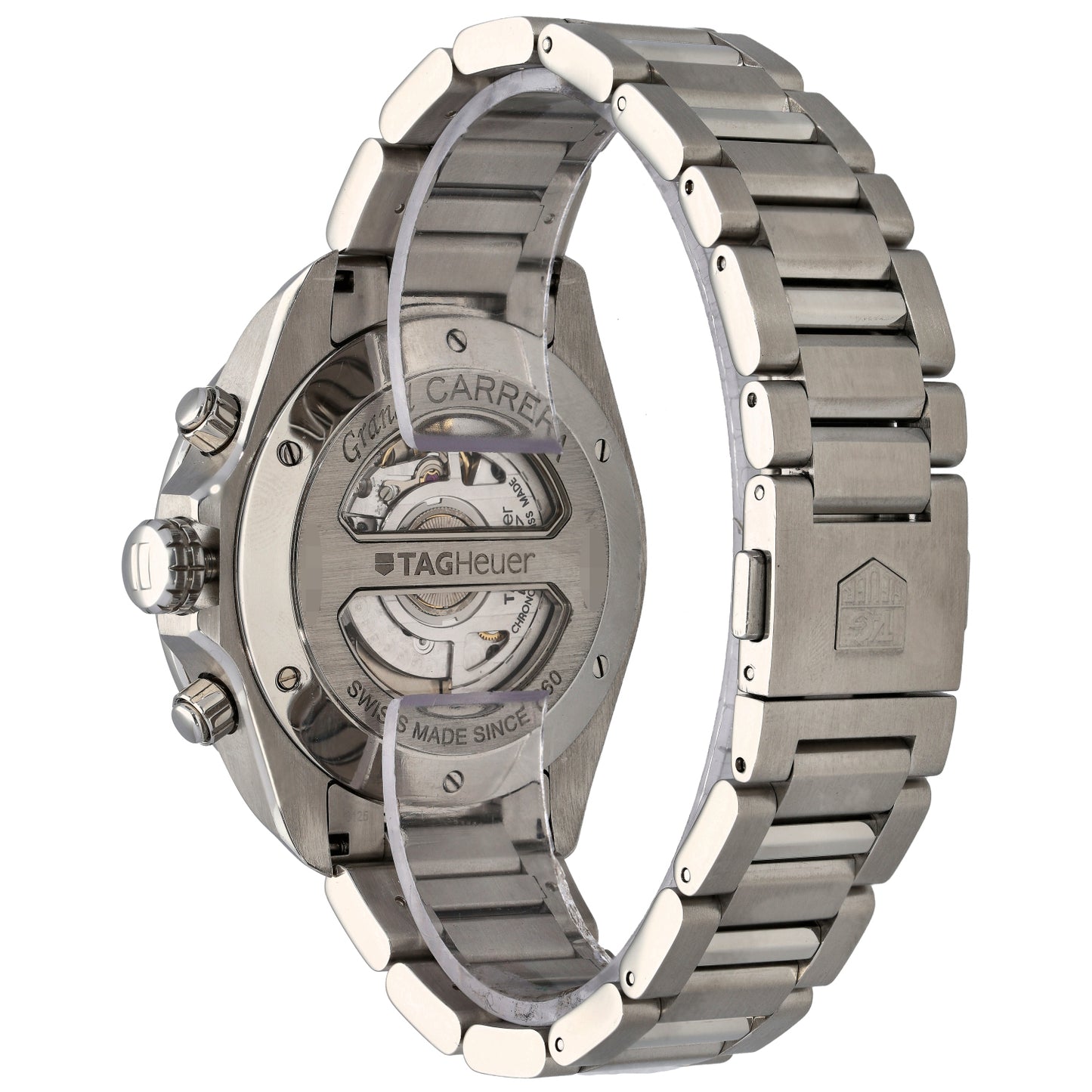 Tag Heuer Grand Carrera CAV511A 43mm Stainless Steel Watch