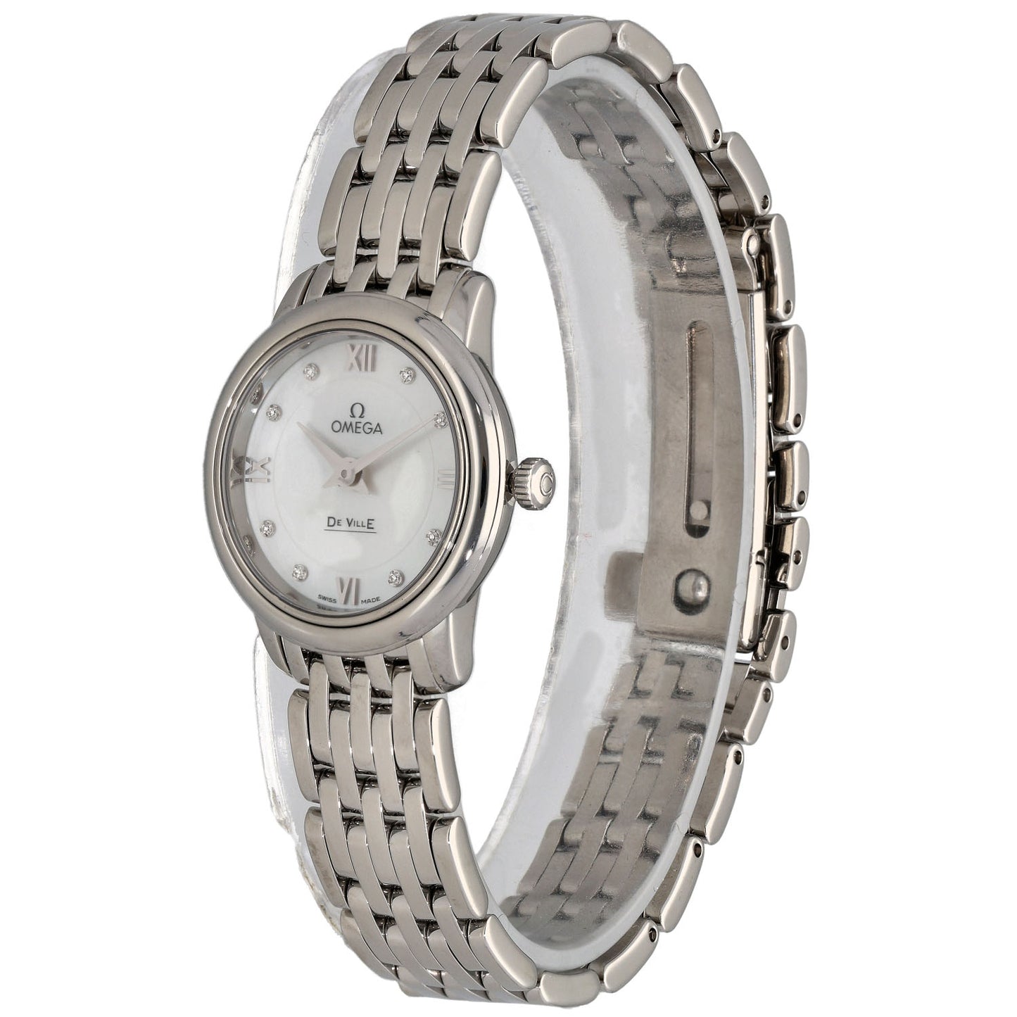 Omega De Ville Prestige 424.10.24.60.55.001 24mm Stainless Steel Watch