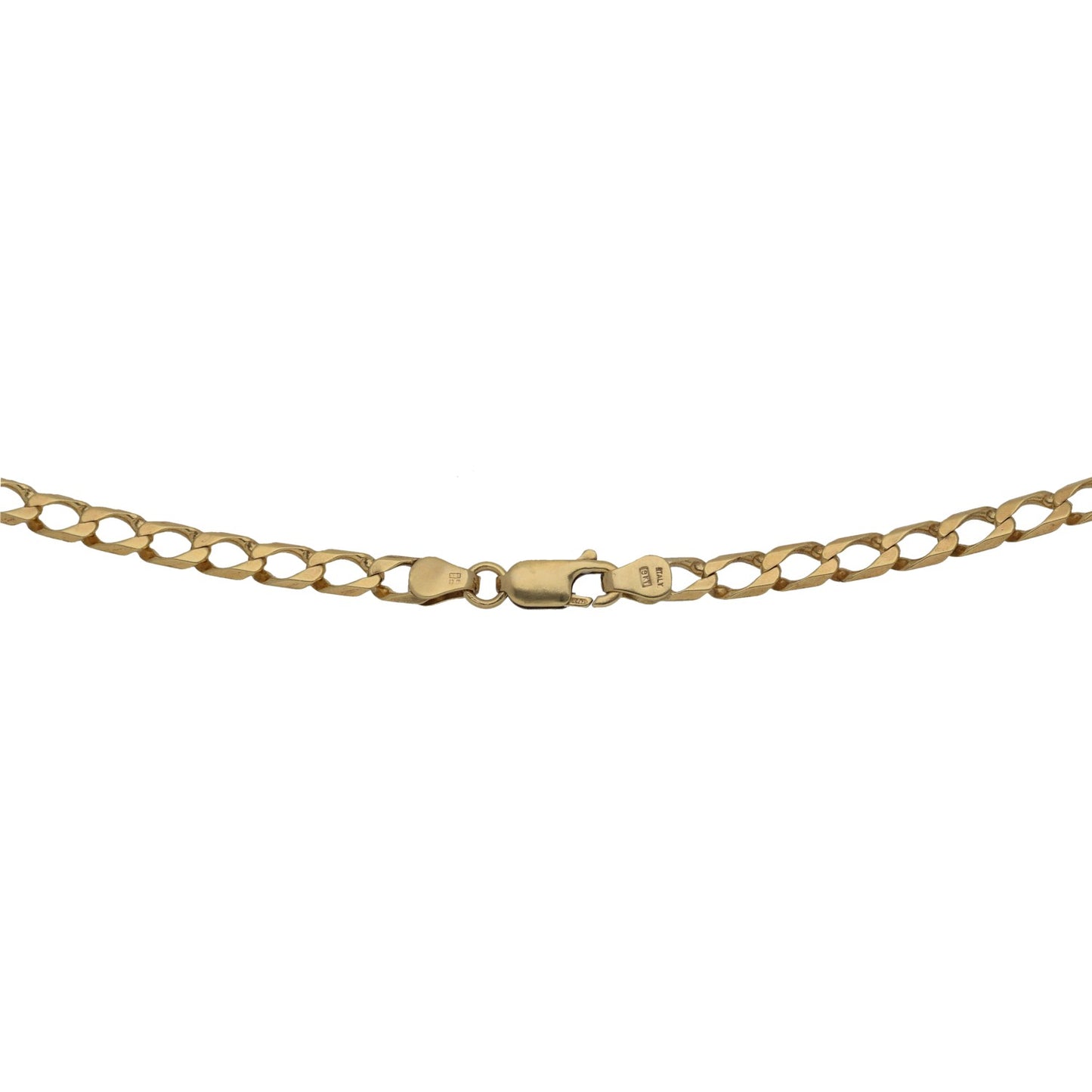 9ct Gold Curb Chain 24"