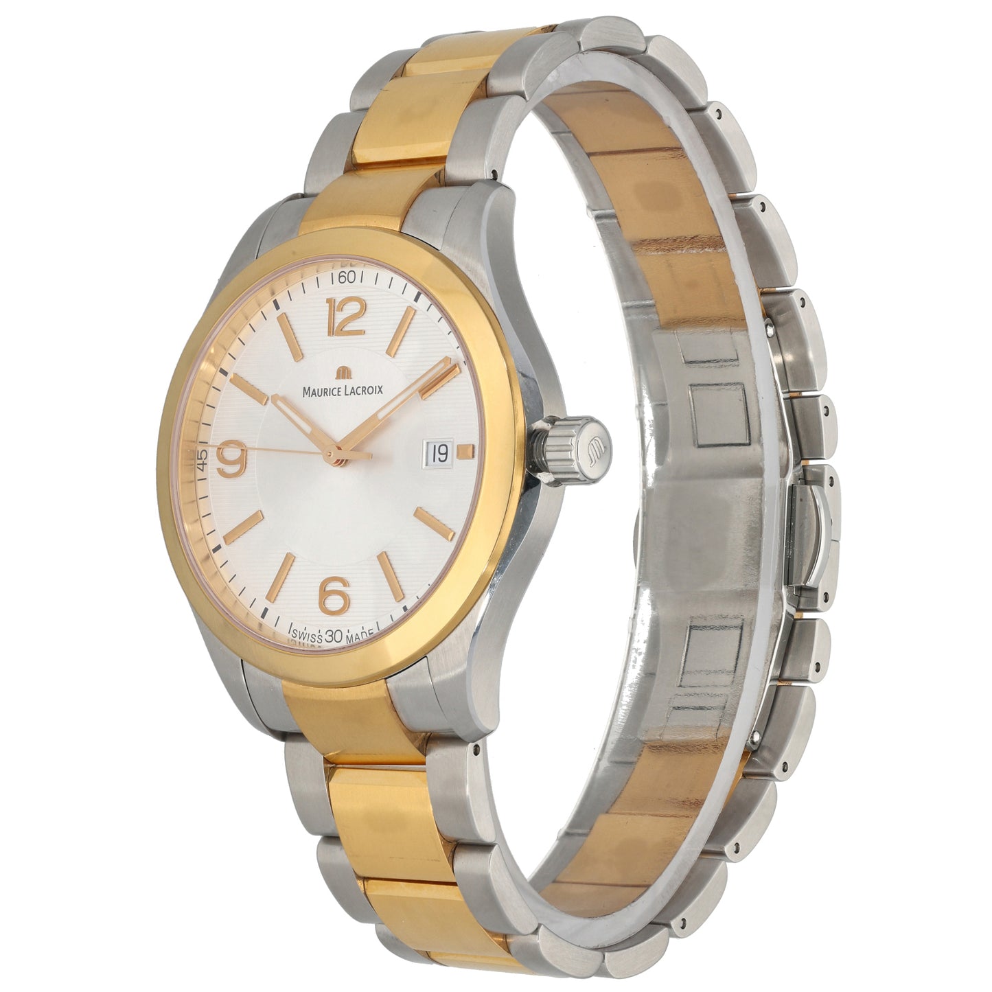 Maurice Lacroix Miros MI-1018 40mm Bi-Colour Watch