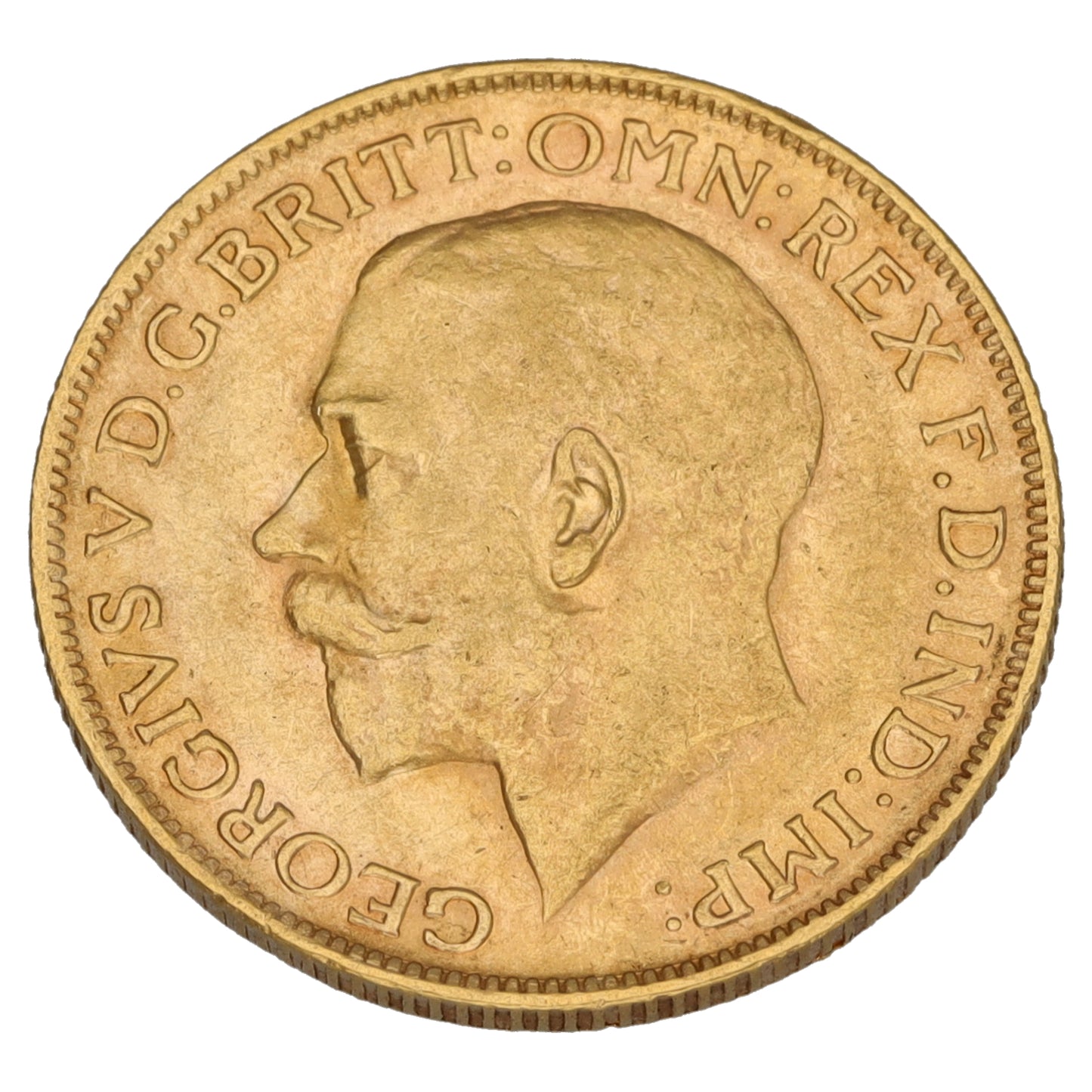 22ct Gold King George V Full Sovereign Coin 1928